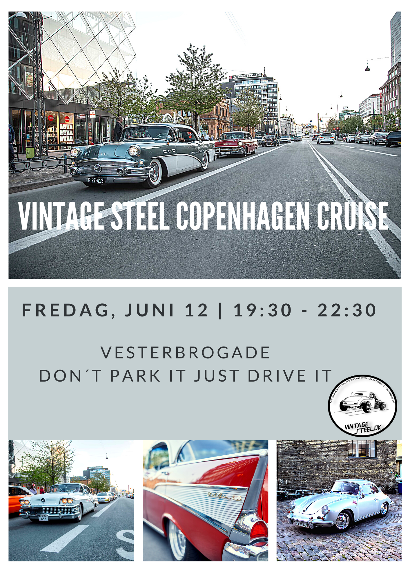 Copenhagen cruise X Vintage Steel