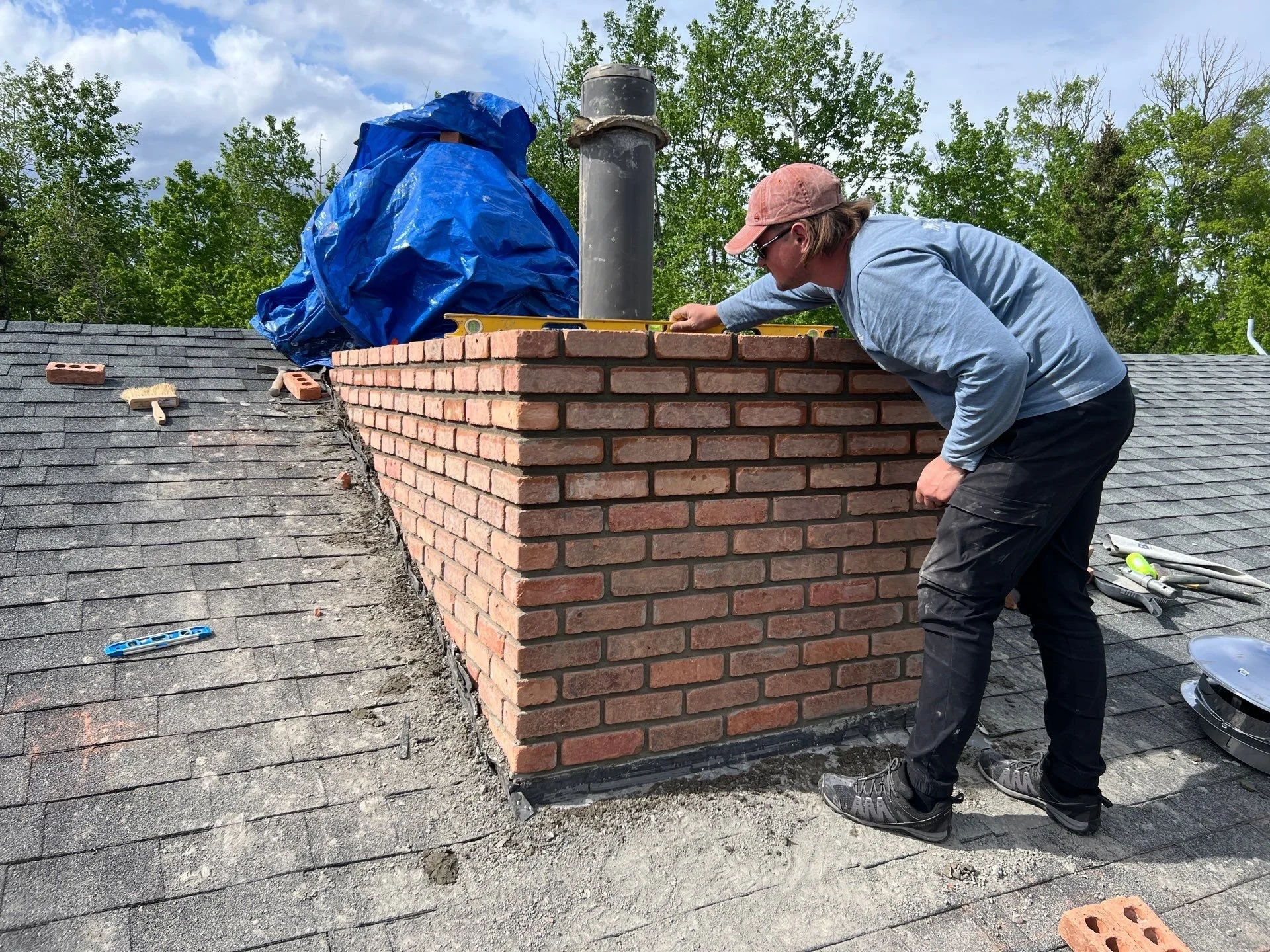 Brick chimneys &amp; concrete caps: why so many chimneys deteriorate in Alberta (and how to fix it for good)