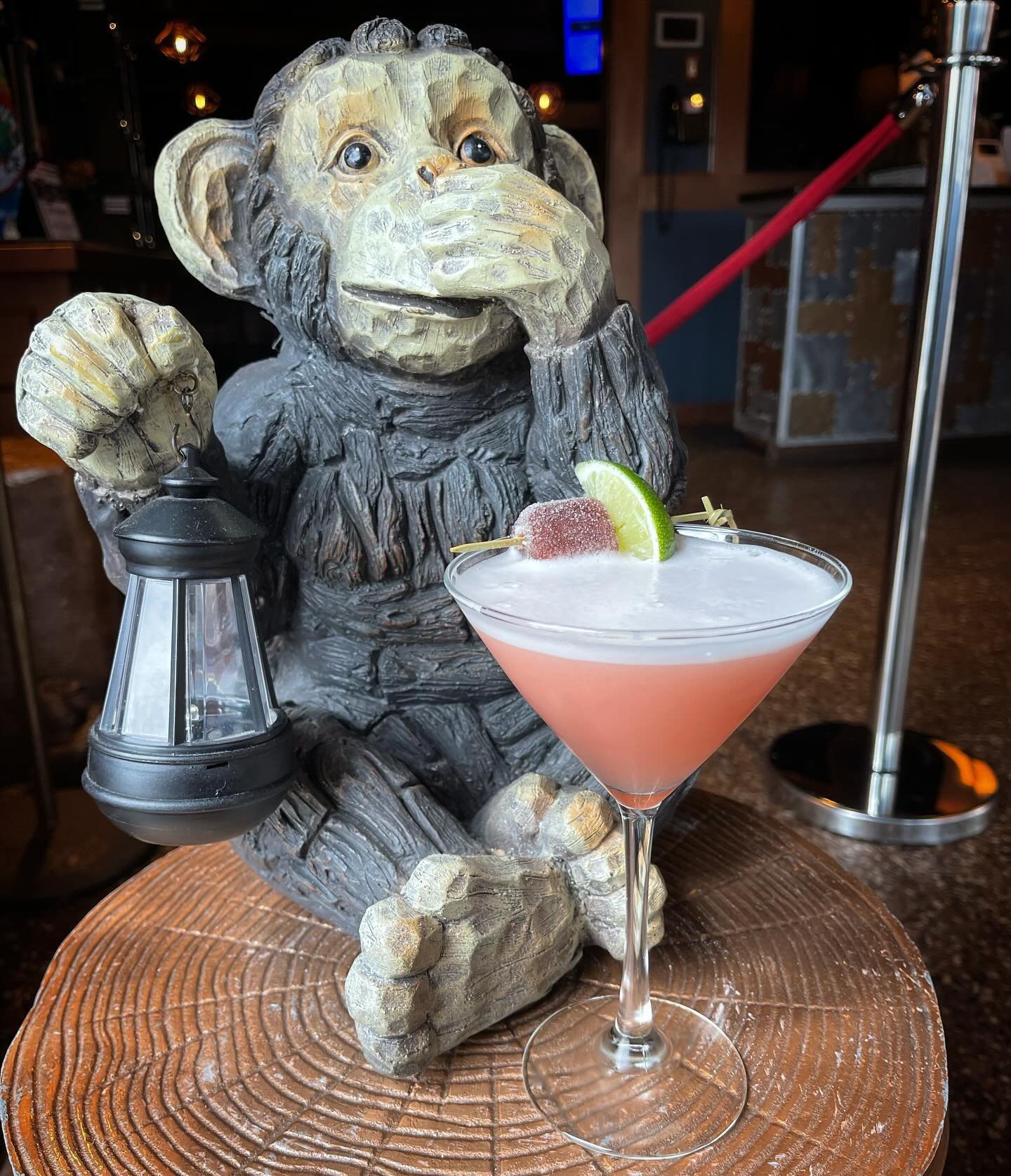 Gateway Guava Cosmopolitan- Vodka, triple sec, lime juice, and Guava puree all combined and shaken to perfection