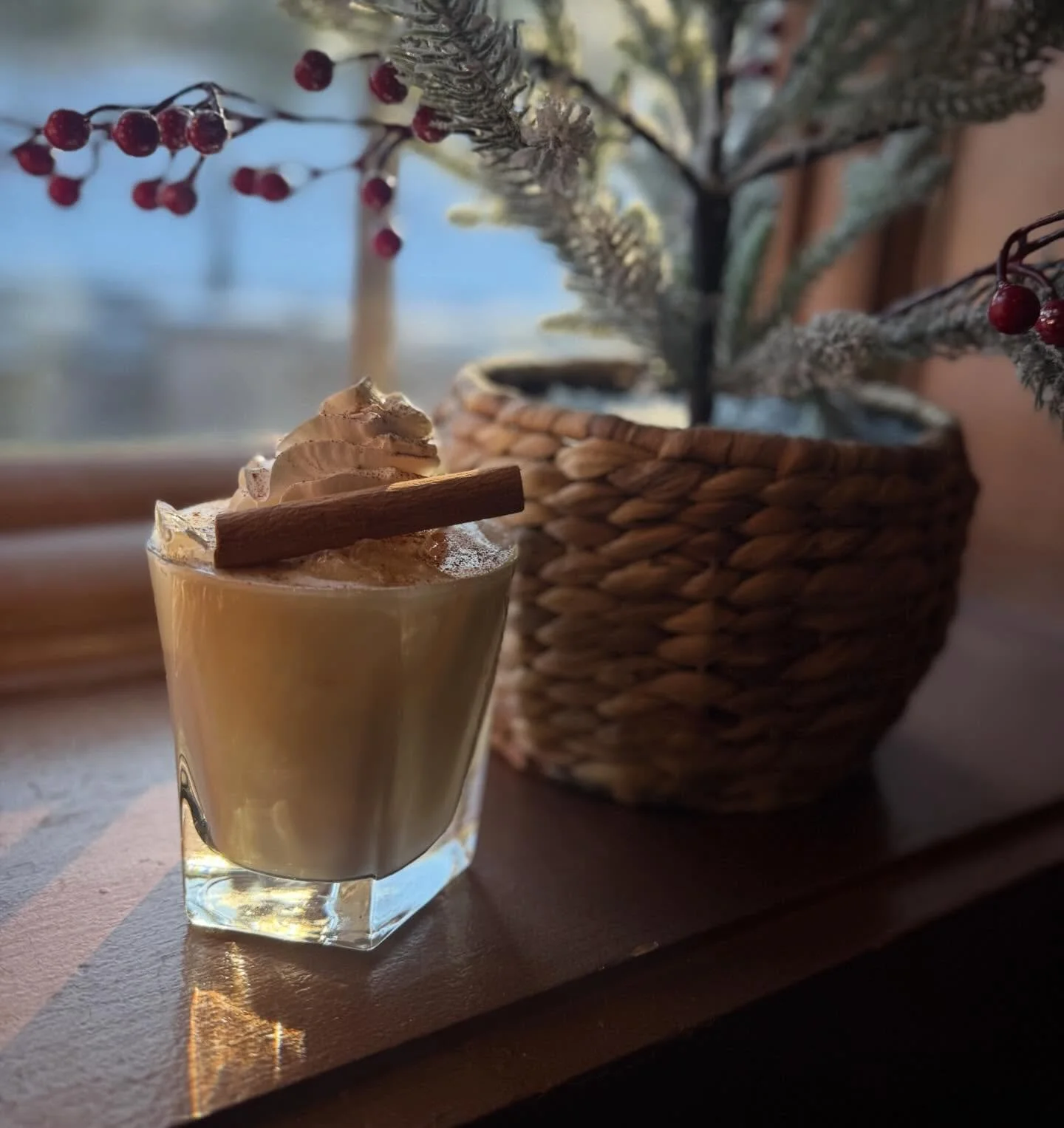 Jingle Bell Nog - Bourbon meets creamy eggnog for the ultimate holiday sip