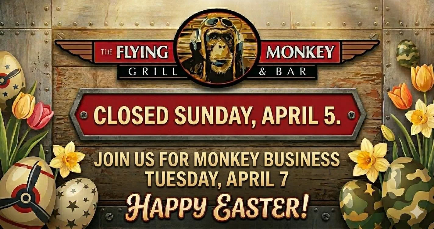 Happy Easter from the Flying Monkey!