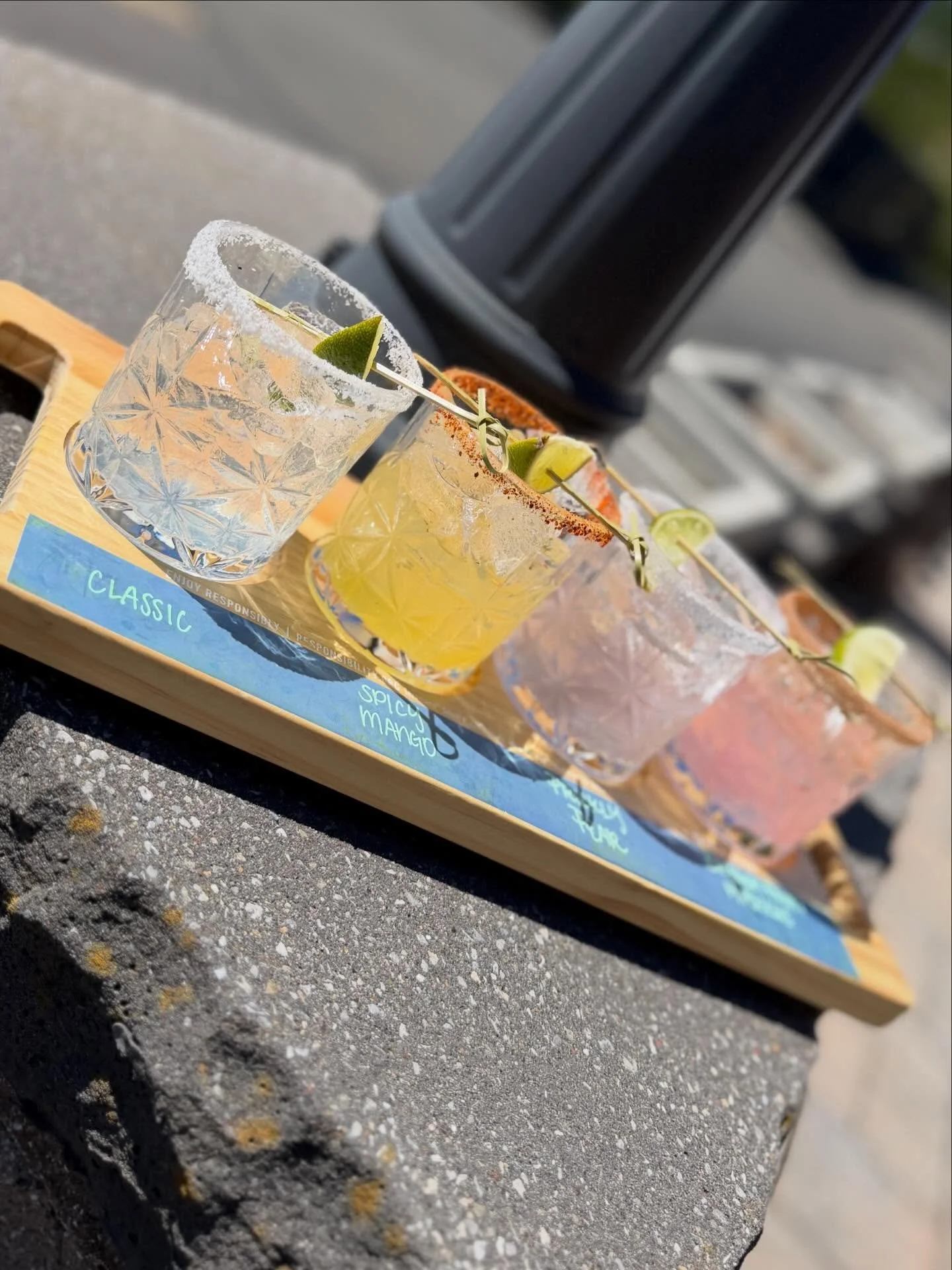 Dragon Fruit Hibiscus (cinnamon sugar rim) &mdash; vibrant, lightly floral, and kissed with tropical sweetness.&nbsp;&nbsp;

Classic (salt rim) &mdash; the OG perfection: crisp lime, smooth tequila, and that clean, balanced finish.&nbsp;&nbsp;

Prick