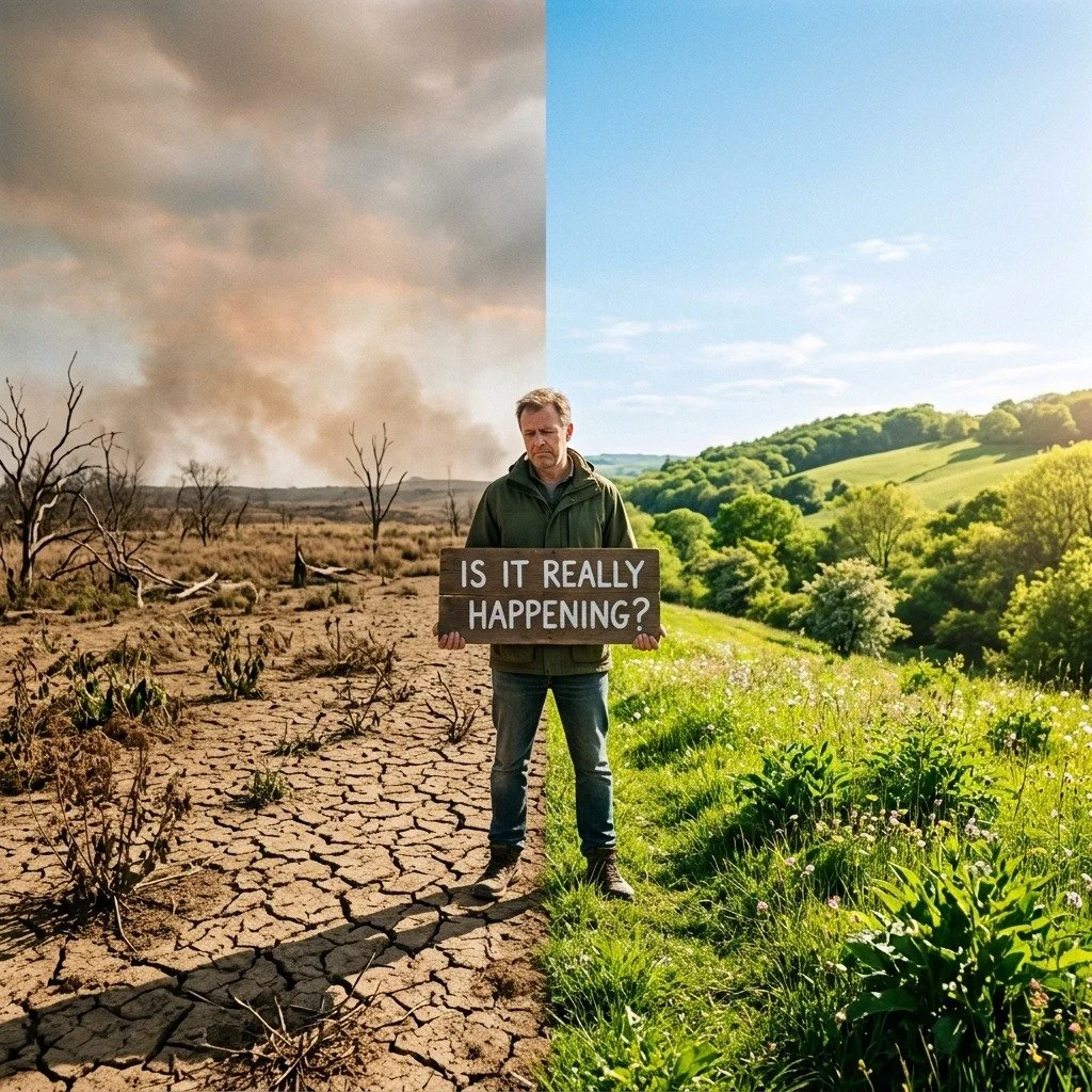 Half of Americans say climate change is mostly driven by human activity, a number that's barely moved in a decade. New data from the Pew Research Center released this week show that views split sharply along political lines, even as Americans grow mo