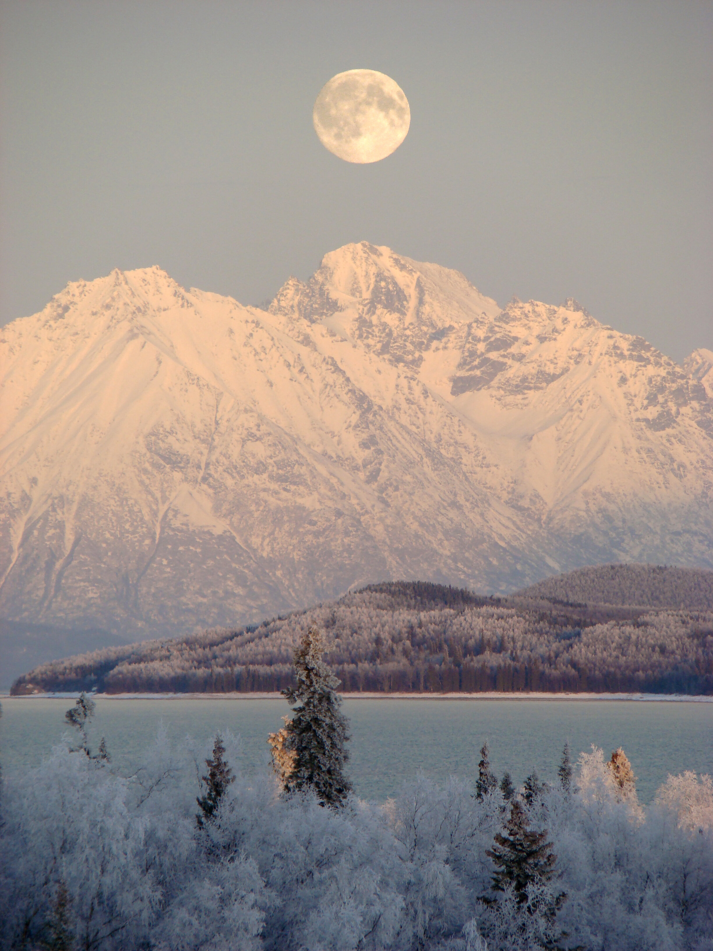 Lake Clark Moon