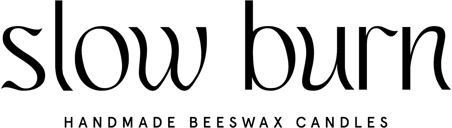 100% Pure Beeswax Candles - SlowBurnCandles.com