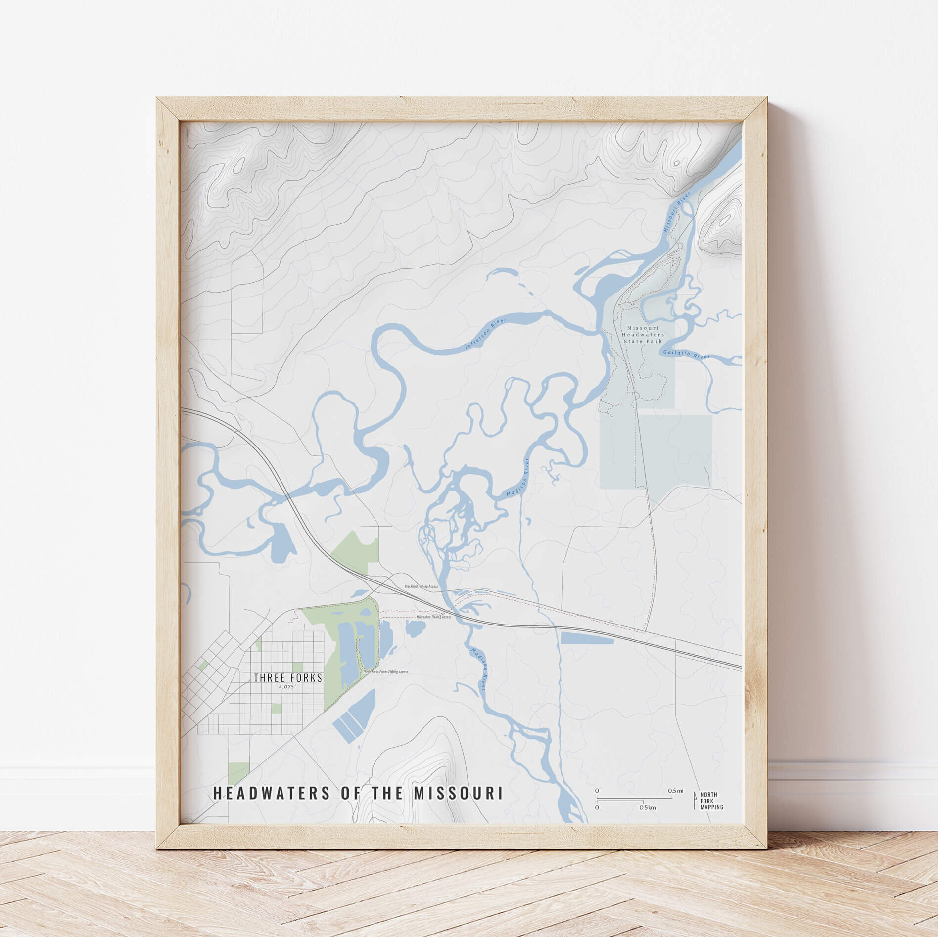 Headwaters-Of-The-Missouri-Map_North-Fork-Mapping_Framed.jpg