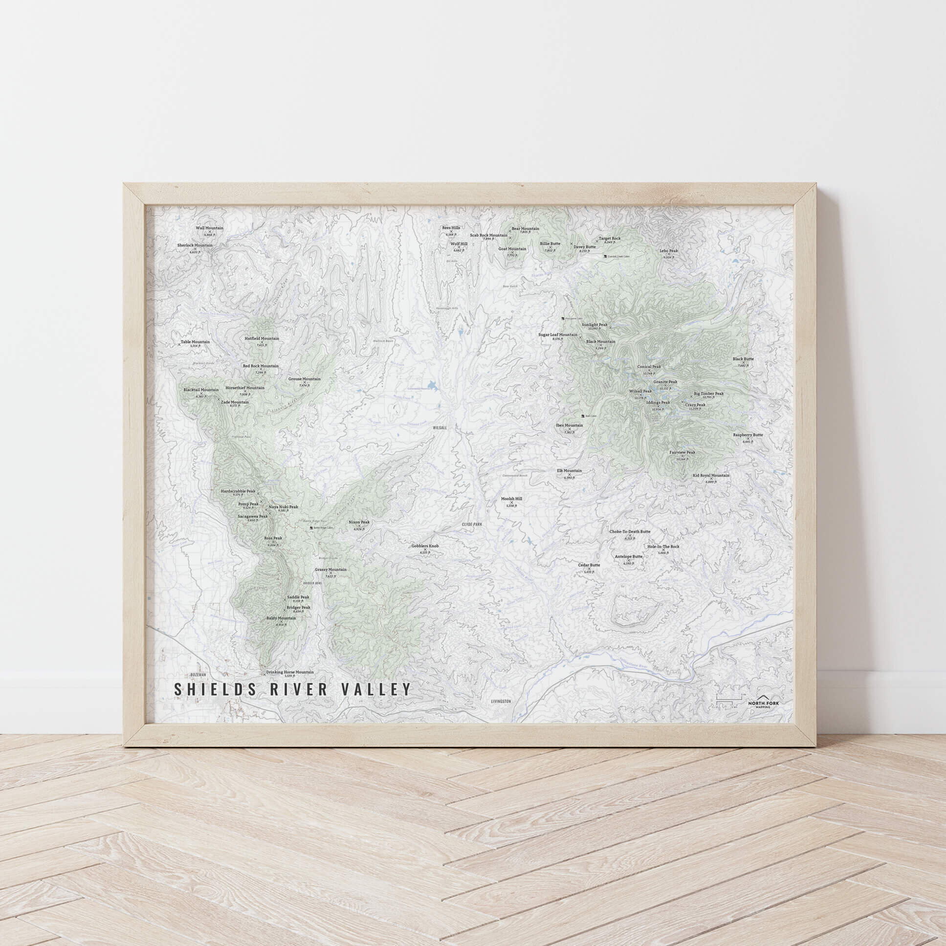 ShieldsRiverValleyMap_NorthForkMapping_Framed.jpg