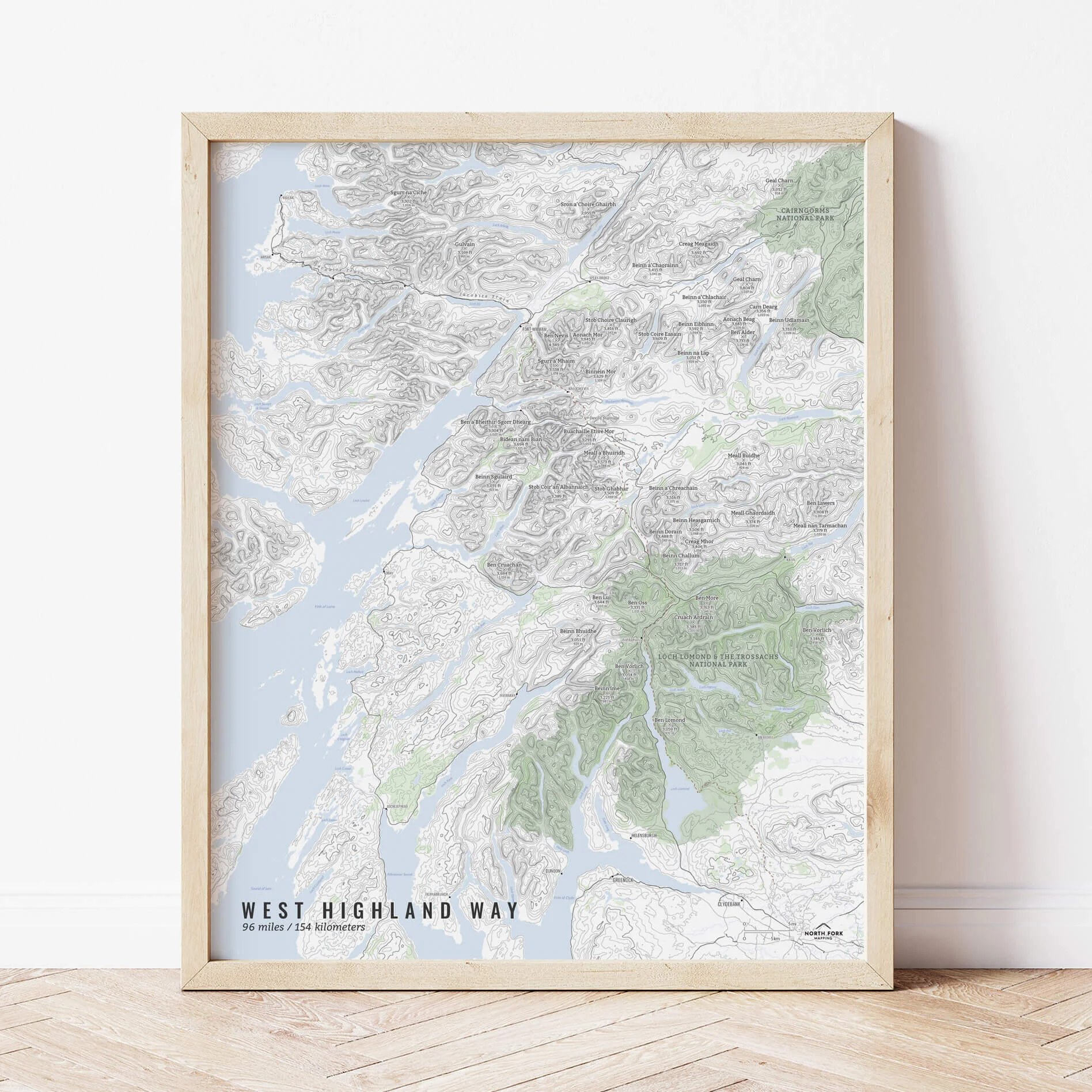 A map of the Absaroka-Beartooth Wilderness — North Fork Mapping