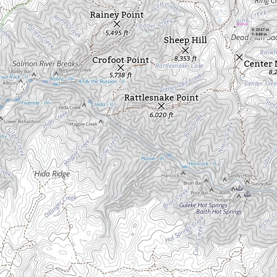 Been trying to churn out some more maps for the website as it&rsquo;s been a while since I&rsquo;ve been able to add new ones. Previews of 3 more coming soon from 3 different states!

#montana #idaho #northcarolina #linvillegorge #linvillegorgewilder
