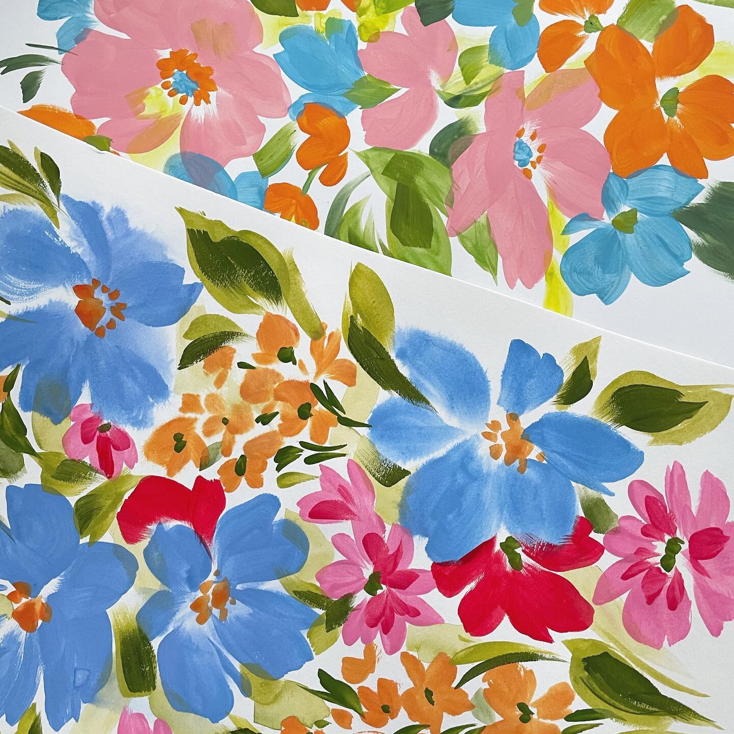 Garden party!! #springhassprung 🌸🌷💐🌼💐

#lizcasella #studio #print #printdesign #textiles #textiledesign #fashion #floral #springfling #watercolor #handpainted #ny #la #ny #pattern