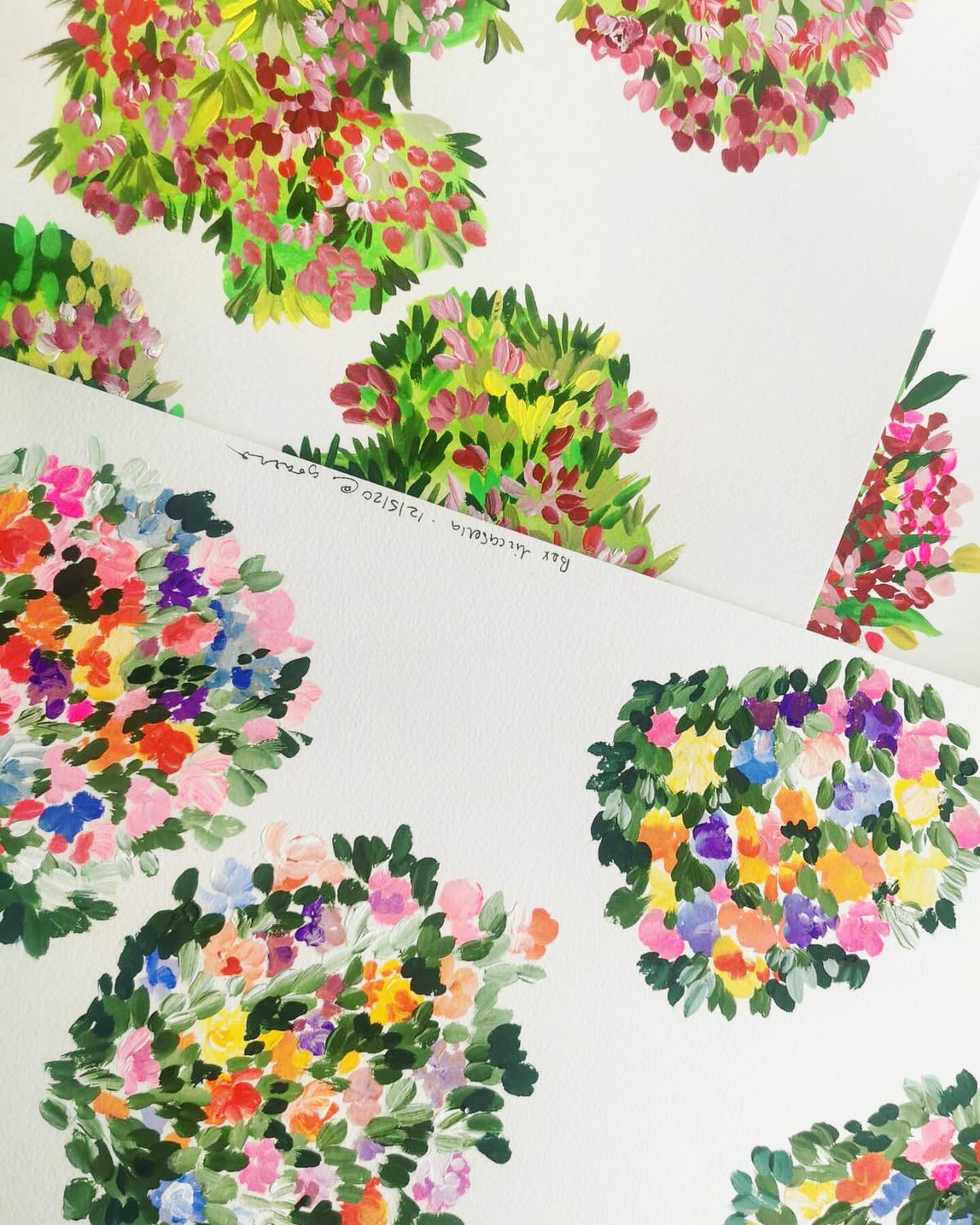Spring floral clusters 😍