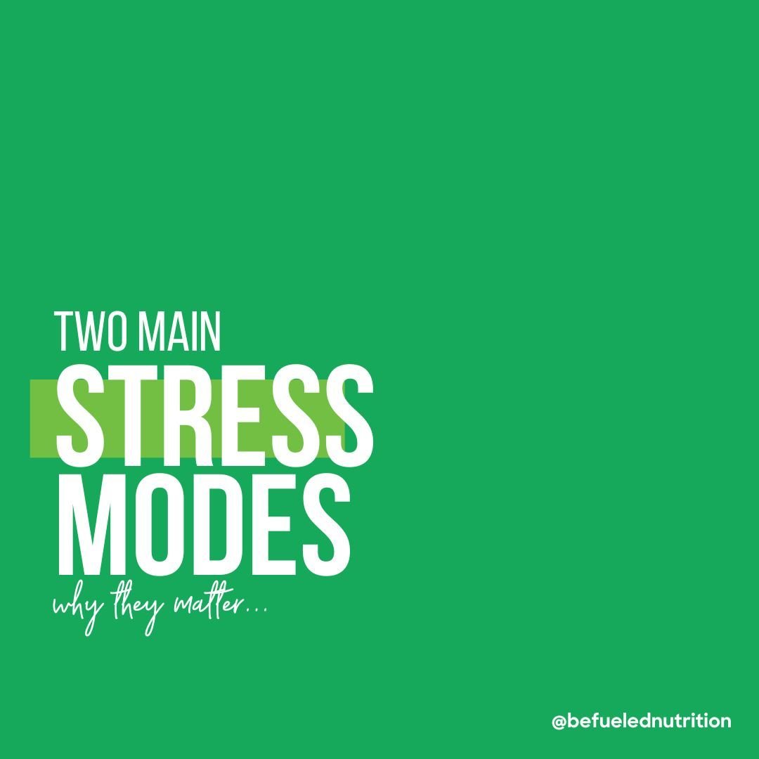 What if we told you stress wasn&rsquo;t ALL bad. 🤔

Basically, our bodies&rsquo; nervous systems have two main stress modes:
sympathetic and parasympathetic. 

1️⃣ Sympathetic is that &lsquo;fight-or-flight&rsquo; switch that activates when we&rsquo