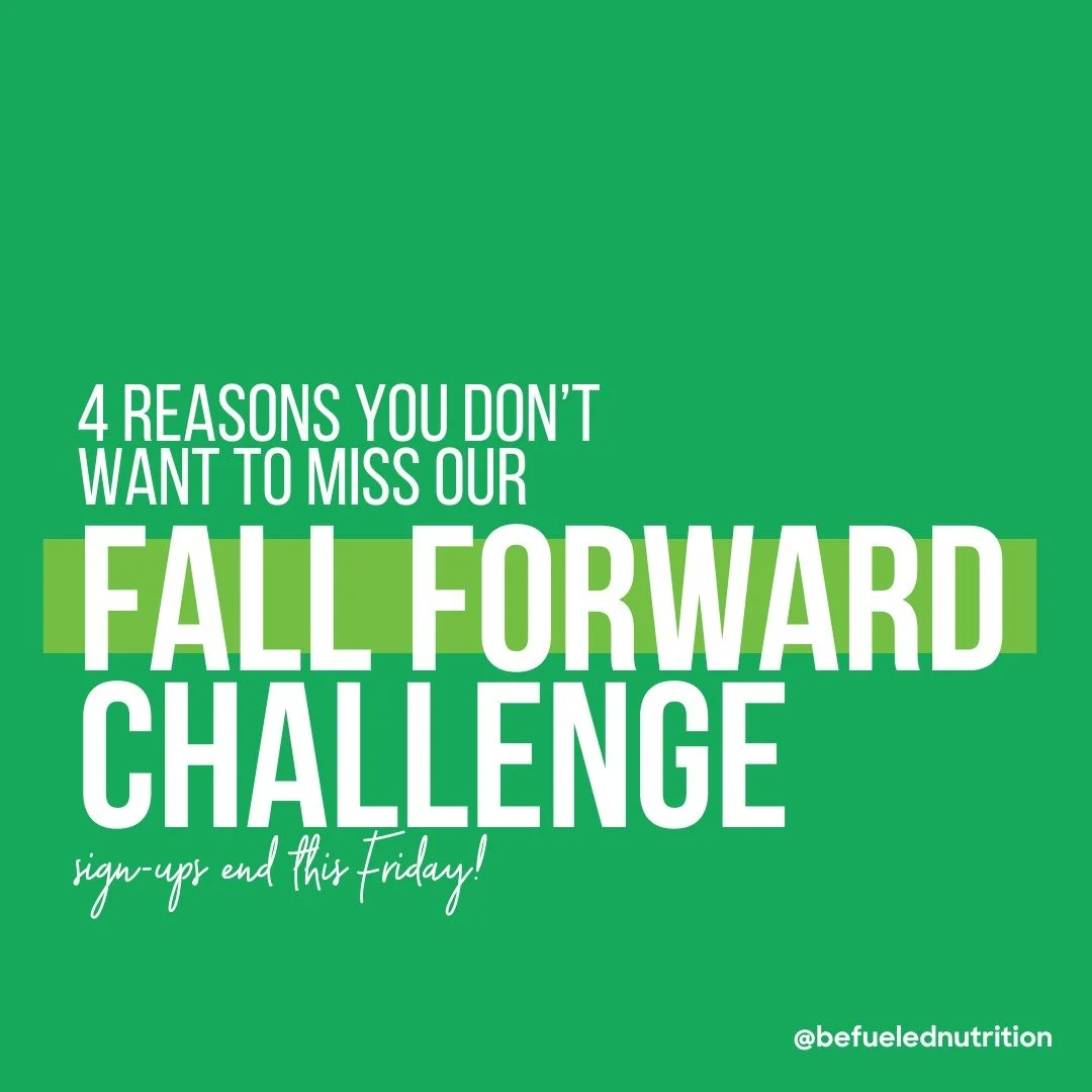 What does it look like when you make your health a priority? When you view it as a commitment to yourself, your family, and your future?

Sign-ups for our Fall Forward Challenge (link in bio) end THIS FRIDAY... and we don't want you to miss it. It ve