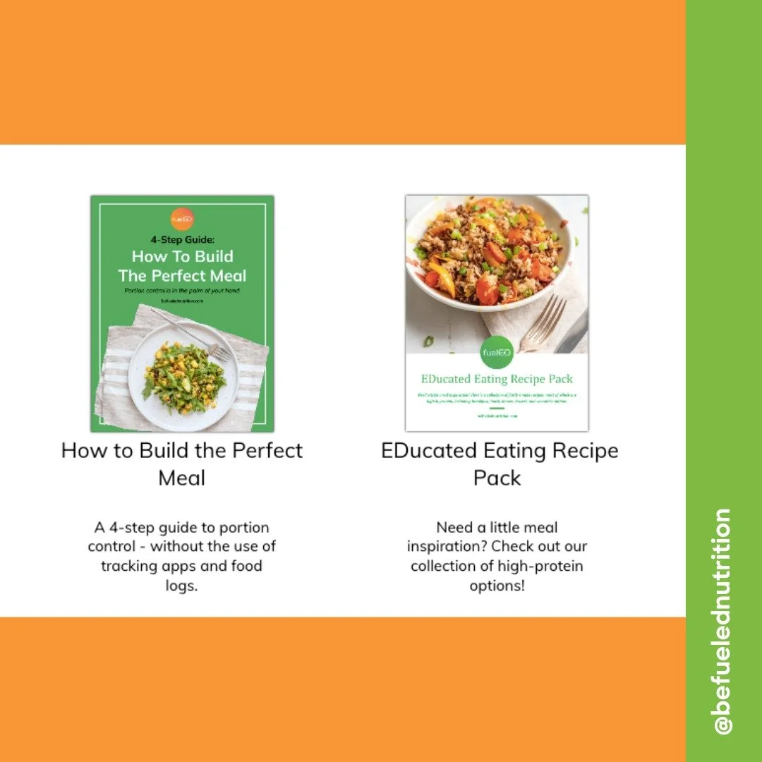 Ready to start eating better - without overcomplicating it?

We&rsquo;ve put together FREE guides, recipes packs, and healthy meal ideas (like the ones shown here) to help you take the guesswork out of nutrition.

Simple swaps. Practical steps. Real 