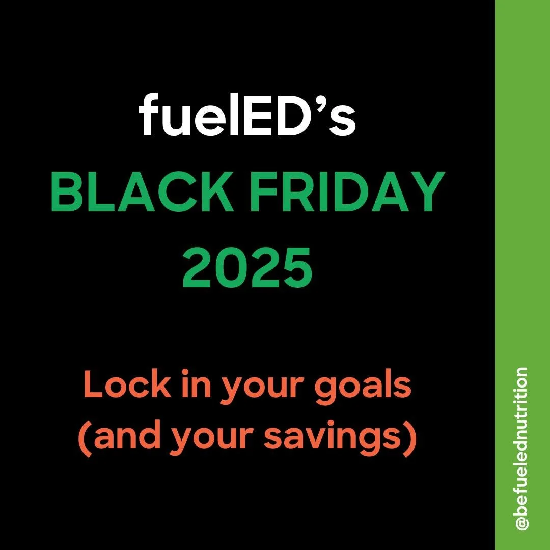 🥳 IT'S HERE!! The biggest discount we've EVER offered.

HIGHLIGHTS:
➡ Get up to 25% off personal coaching (basic, standard, or premium), saving anywhere from $66 to $876! 
➡ On top of that, get a FREE personalized holiday momentum plan ($99 value) t