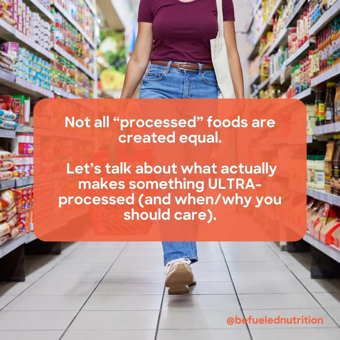 Growing research is linking diets high in ultra-processed foods to poorer long-term health outcomes.

But here&rsquo;s the nuance that often gets lost: Not all processing is harmful.

Freezing, fermenting, drying, pasteurizing, milling, etc. are proc