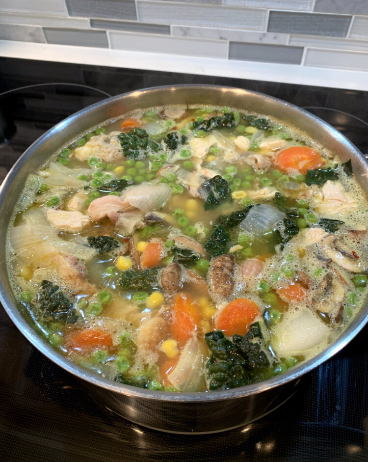 Mom's Homemade Chicken Soup