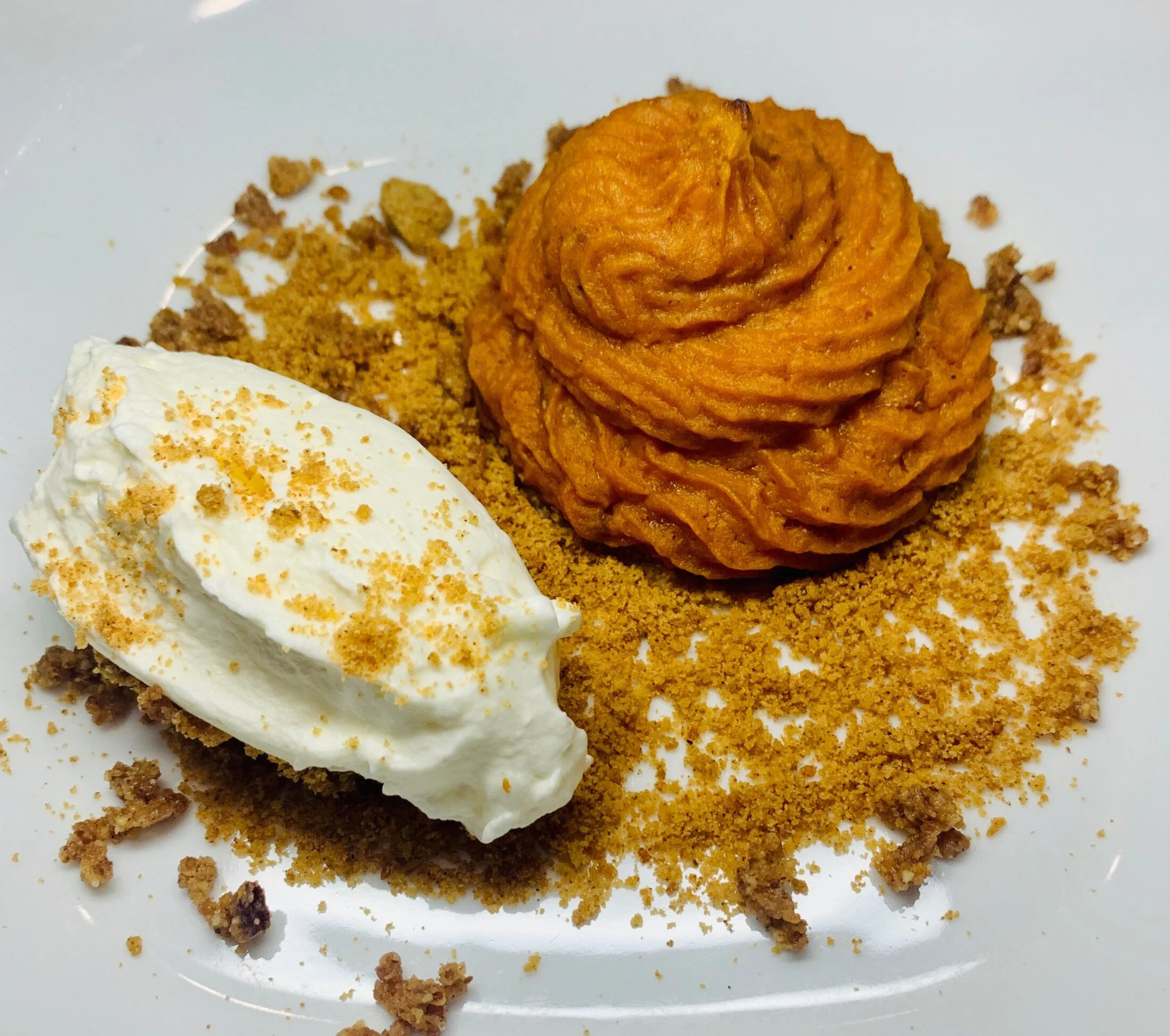 Pecan Praline Sweet Potato &amp; Eggnog Whip