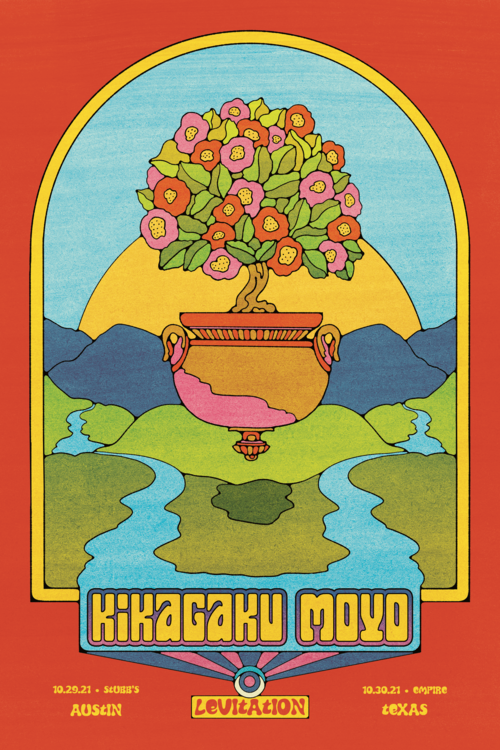 kikagaku moyo final tour poster