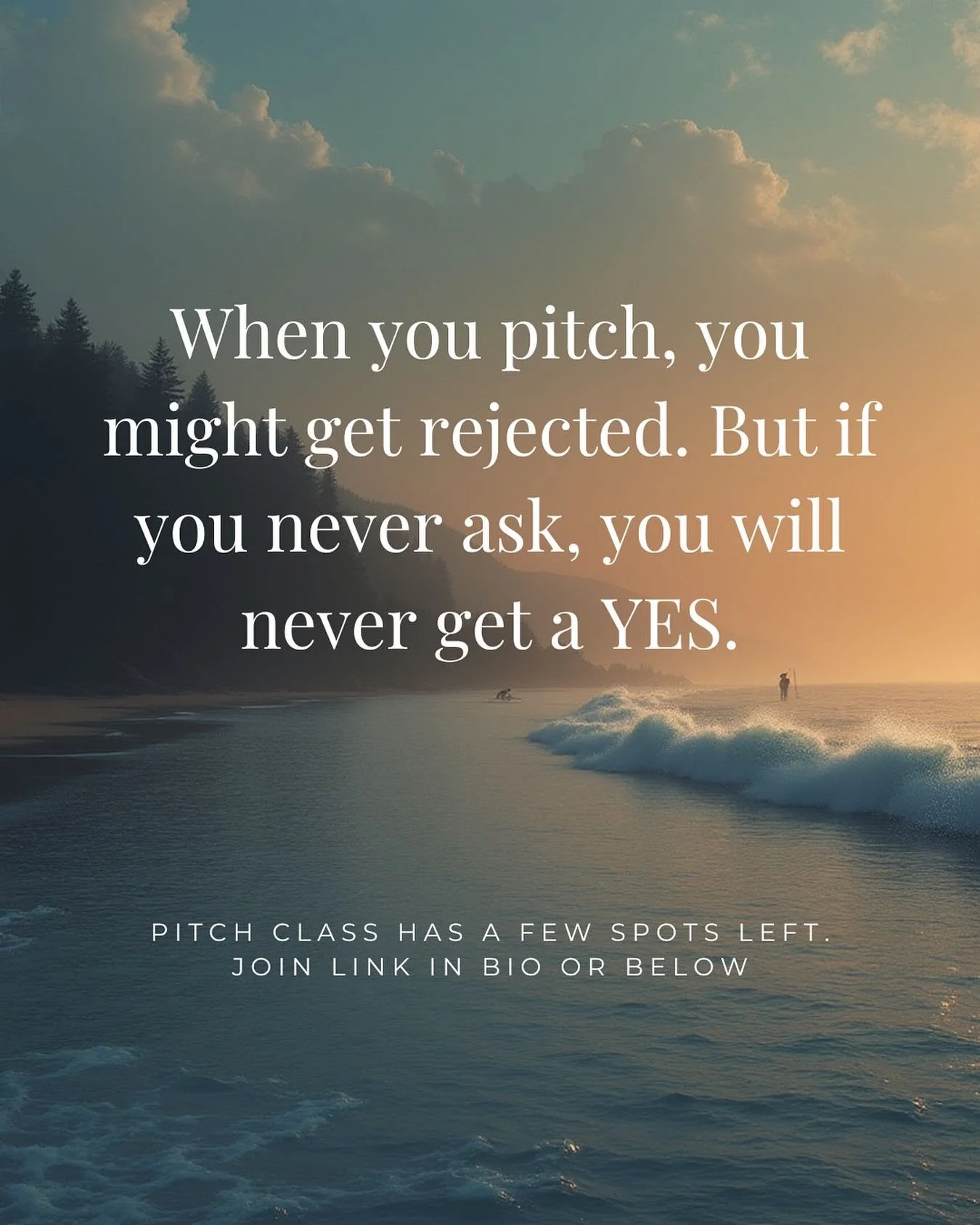 I&rsquo;m teaching a class on how to pitch your idea to anyone, this Thursday at 5:30 PM PST on Zoom. You can get the replay if you can&rsquo;t make the class. There are five spots left so get it while it&rsquo;s hot! I&rsquo;ll likely never teach th