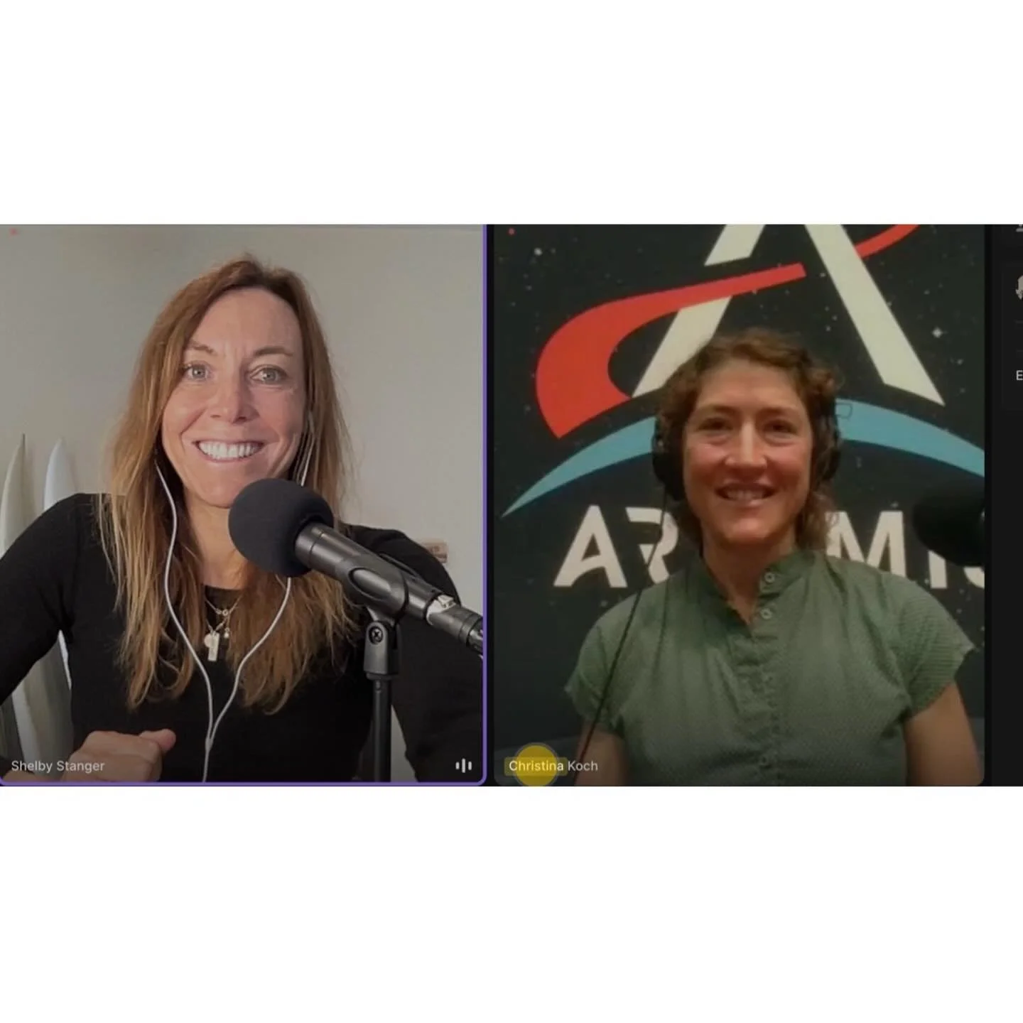 It was emotional watching the Artemis II liftoff.🚀
A few years ago, I had the chance to interview @astrochristina for @rei&rsquo;s Wild Ideas Worth Living podcast, and even surf with her in La Jolla and up in North County where we live. She&rsquo;s 