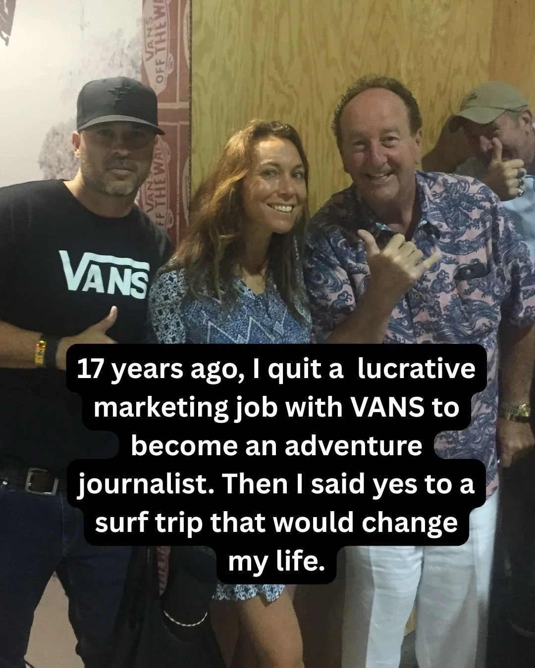 17 years ago this week, I quit my lucrative dream marketing job at Vans to become an adventure journalist, then got on a surf boat in Indonesia that changed my life.
The day I gave notice, I somehow talked my way onto a trip aboard the Indies Trader 