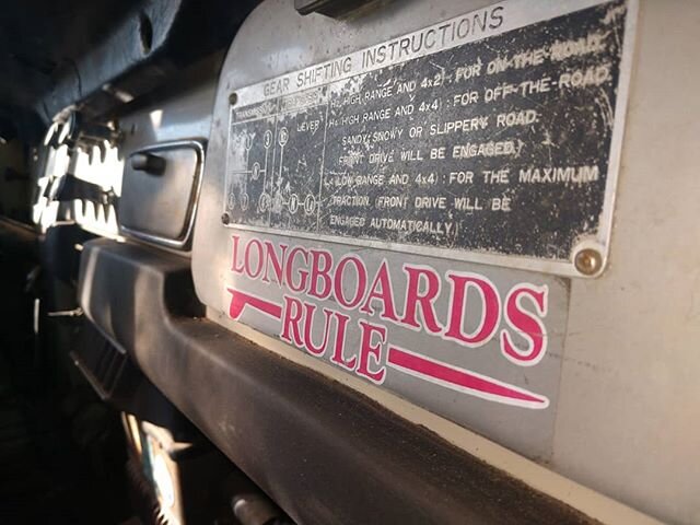 Longboards do rule, So do LandCruisers!