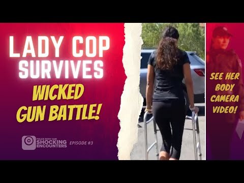 Lady Cop Survives Wicked Gun battle!POLICE BODY CAM: SHOCKING ENCOUNTERS