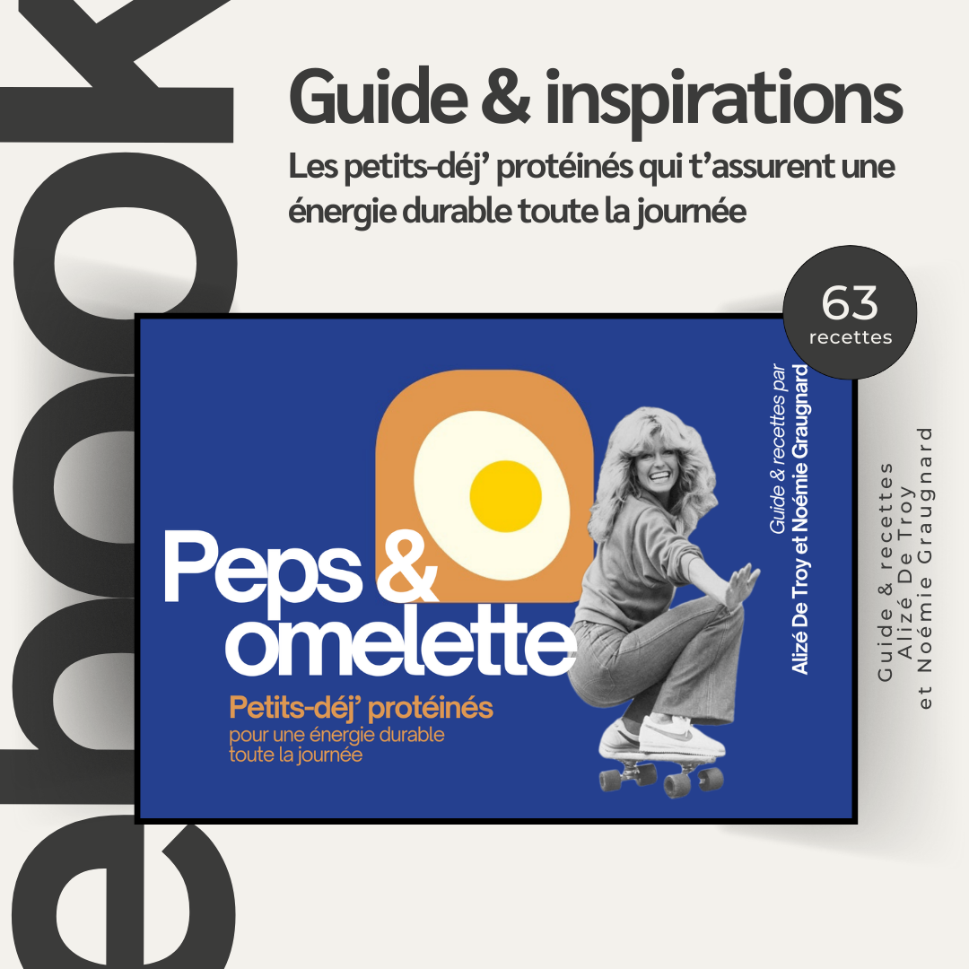 Ebook PEP'S & OMELETTE - Petits dej' protéinés