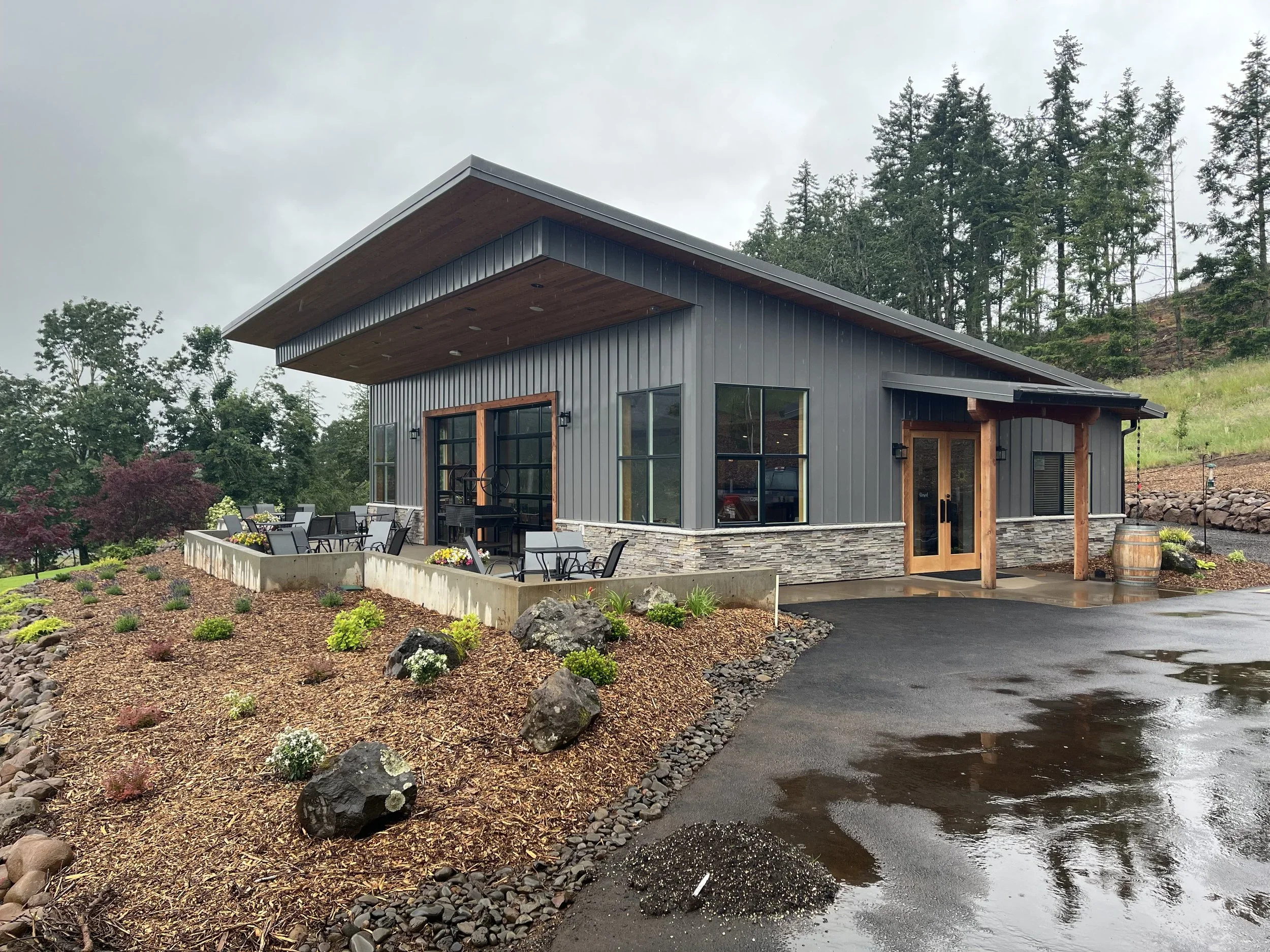 Tasting Room at Paradis Vineyards