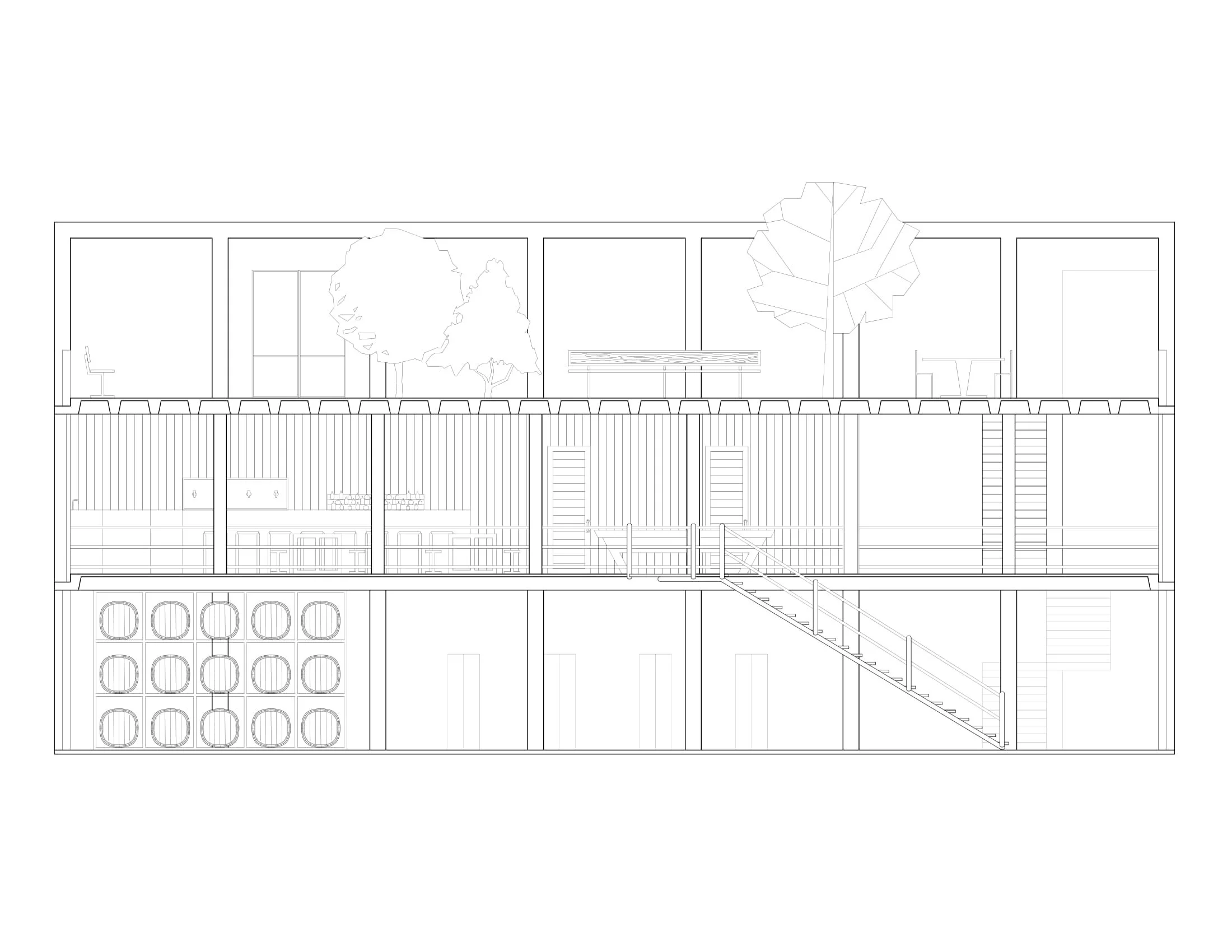 House of Culture Building Section B