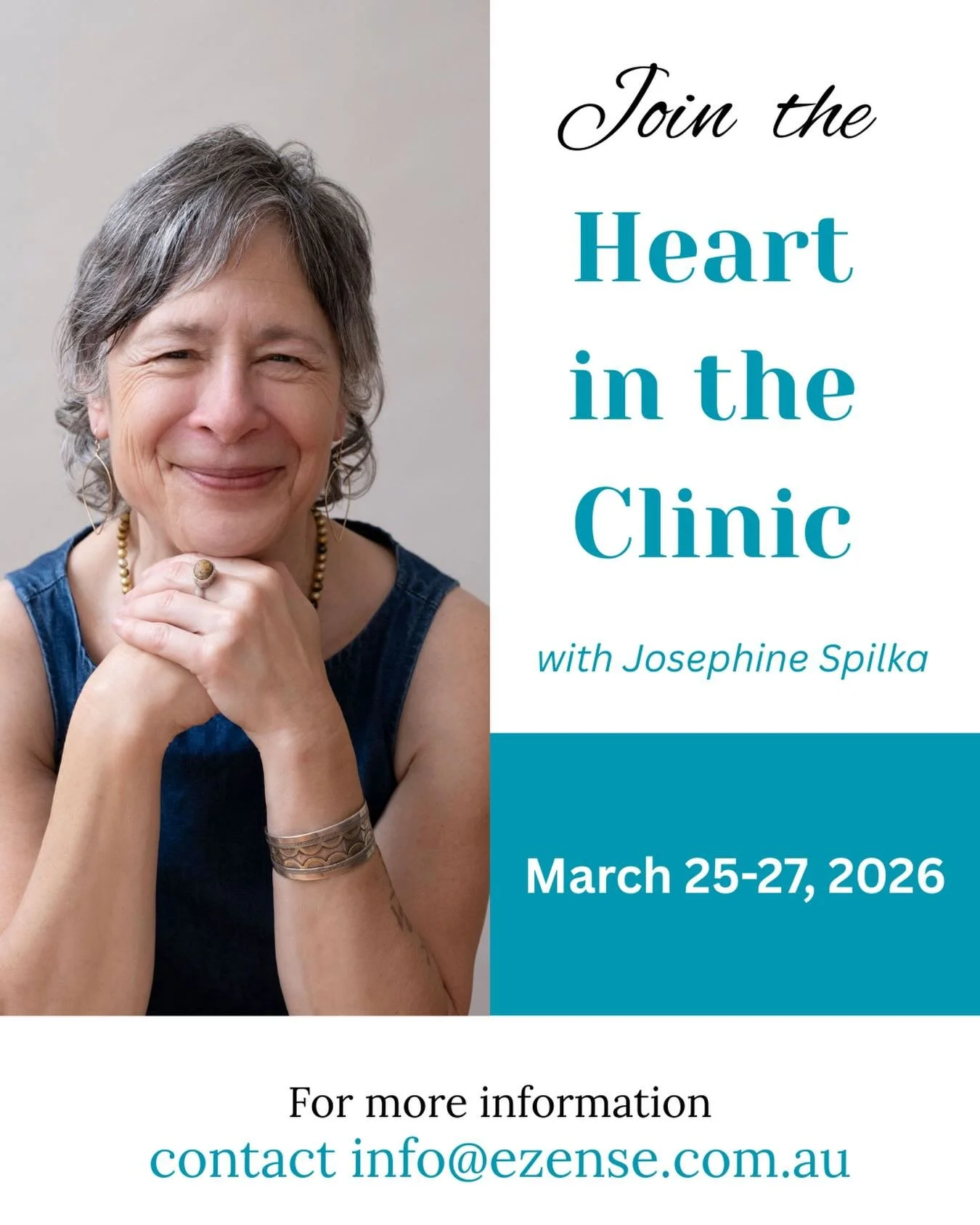Heart in the Clinic (in Adelaide) with Josephine is an intimate, hands-on practicum grounded in Classical Chinese Medicine, created especially for probationers and practitioners ready to extend their clinical expertise. Bring your real cases, questio