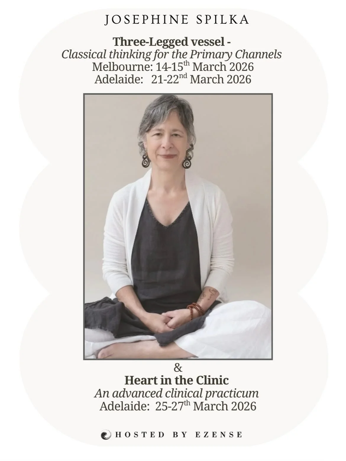 Just a reminder of these wonderful offerings. 4 days left for the Melbourne workshop 🙏 email for more information or click the link in our bio!