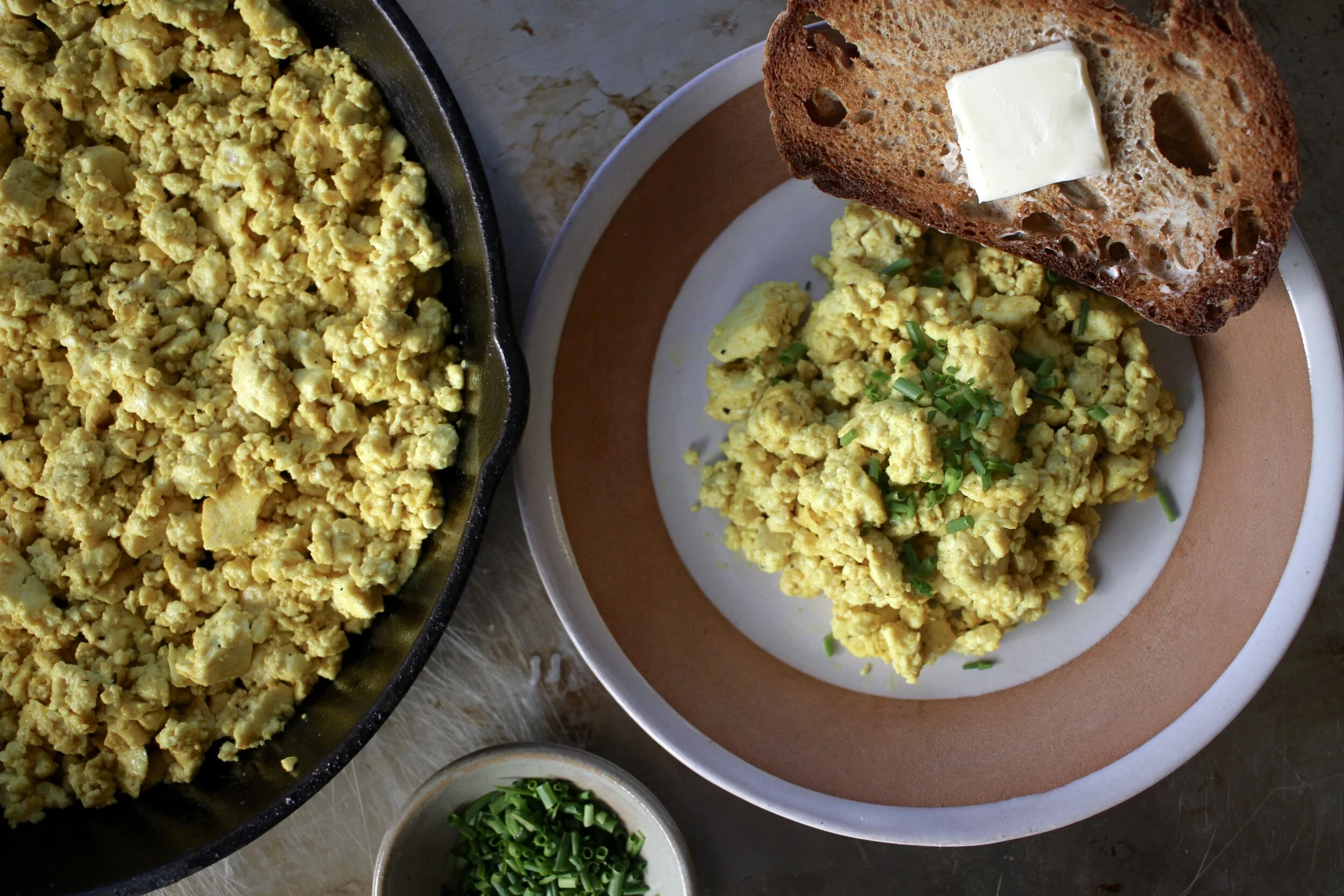 Simple Tofu Scramble