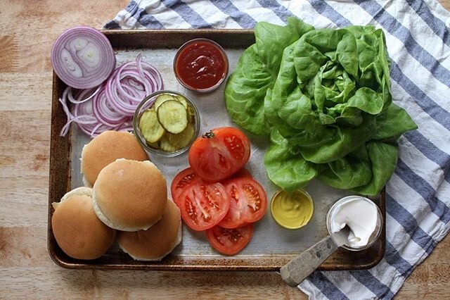 Making burgers today?!
🍔
We&rsquo;ve got a homemade burger recipe that is known for pleasing vegans and omnivores alike. It&rsquo;s not quite a beef-imitation, but the pink patty does brown and firm-up while cooking &mdash; Making for a really satis