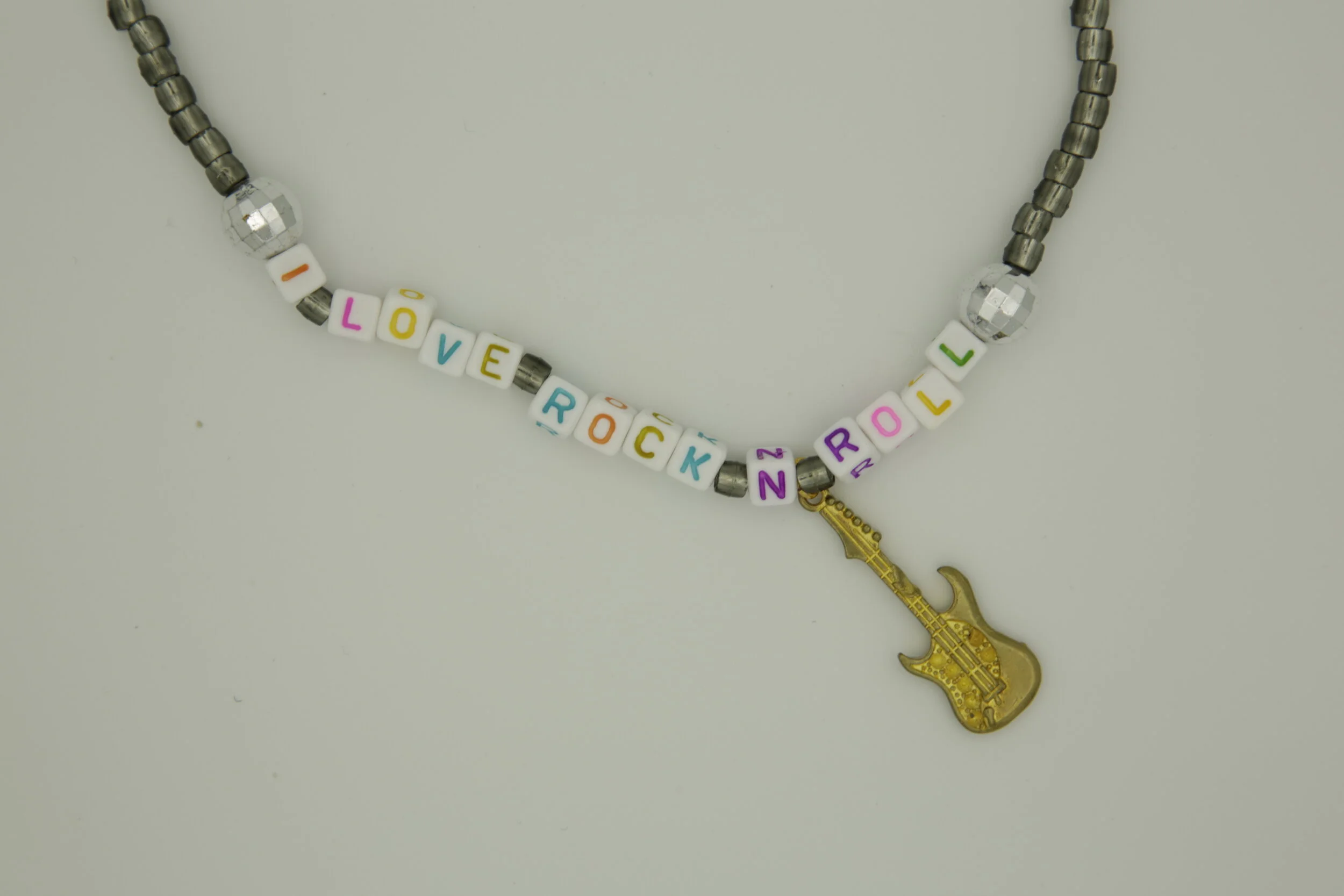 I Love Rock N Roll Necklace