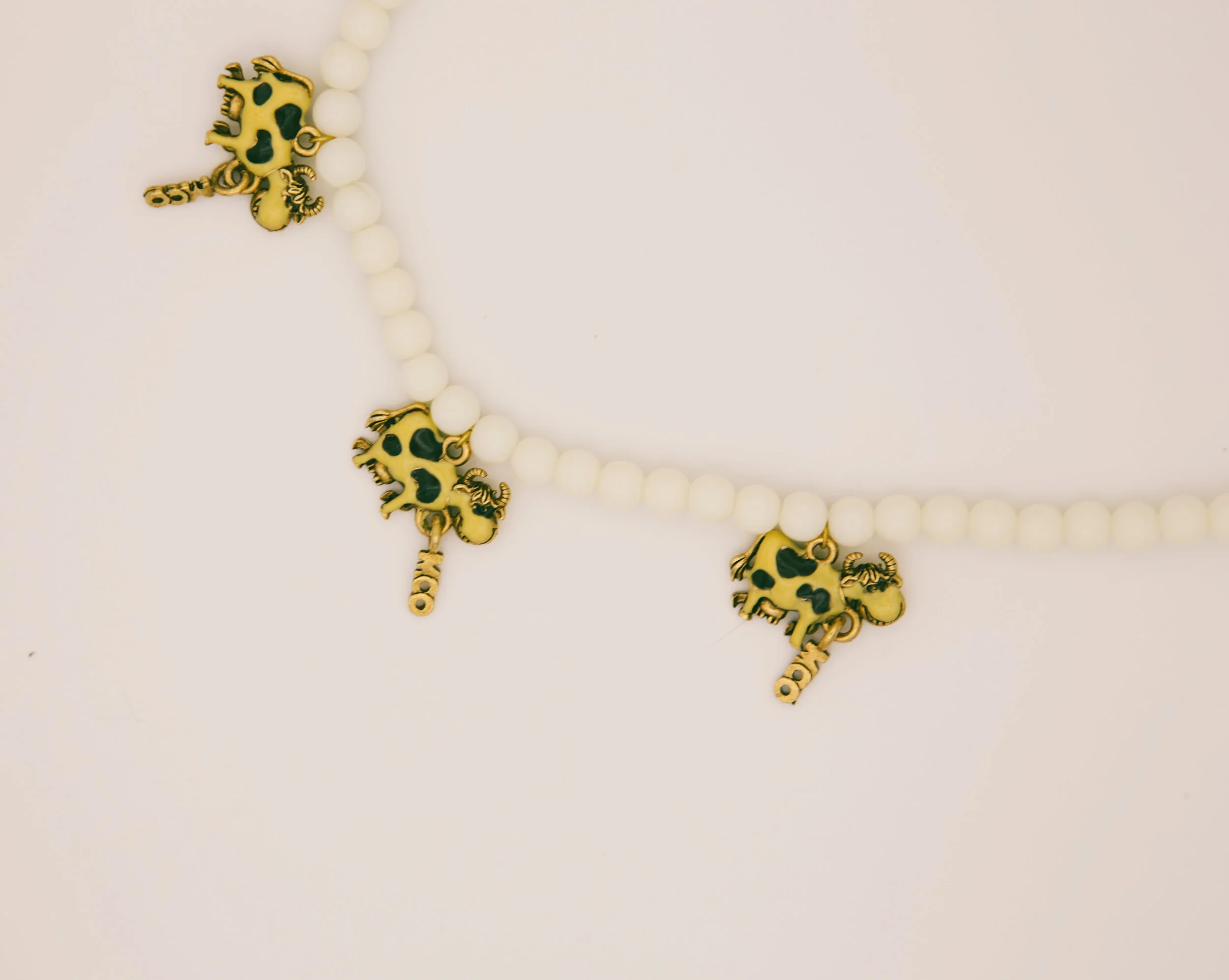 The Cow Jumped Over The Mooon Necklace