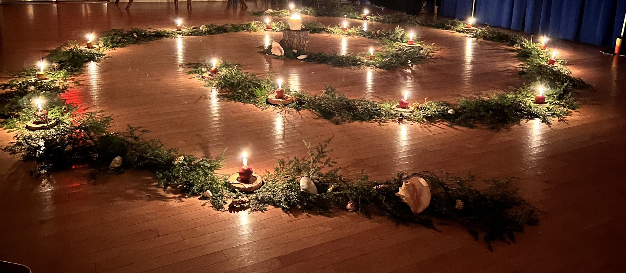 Community Winter Spiral