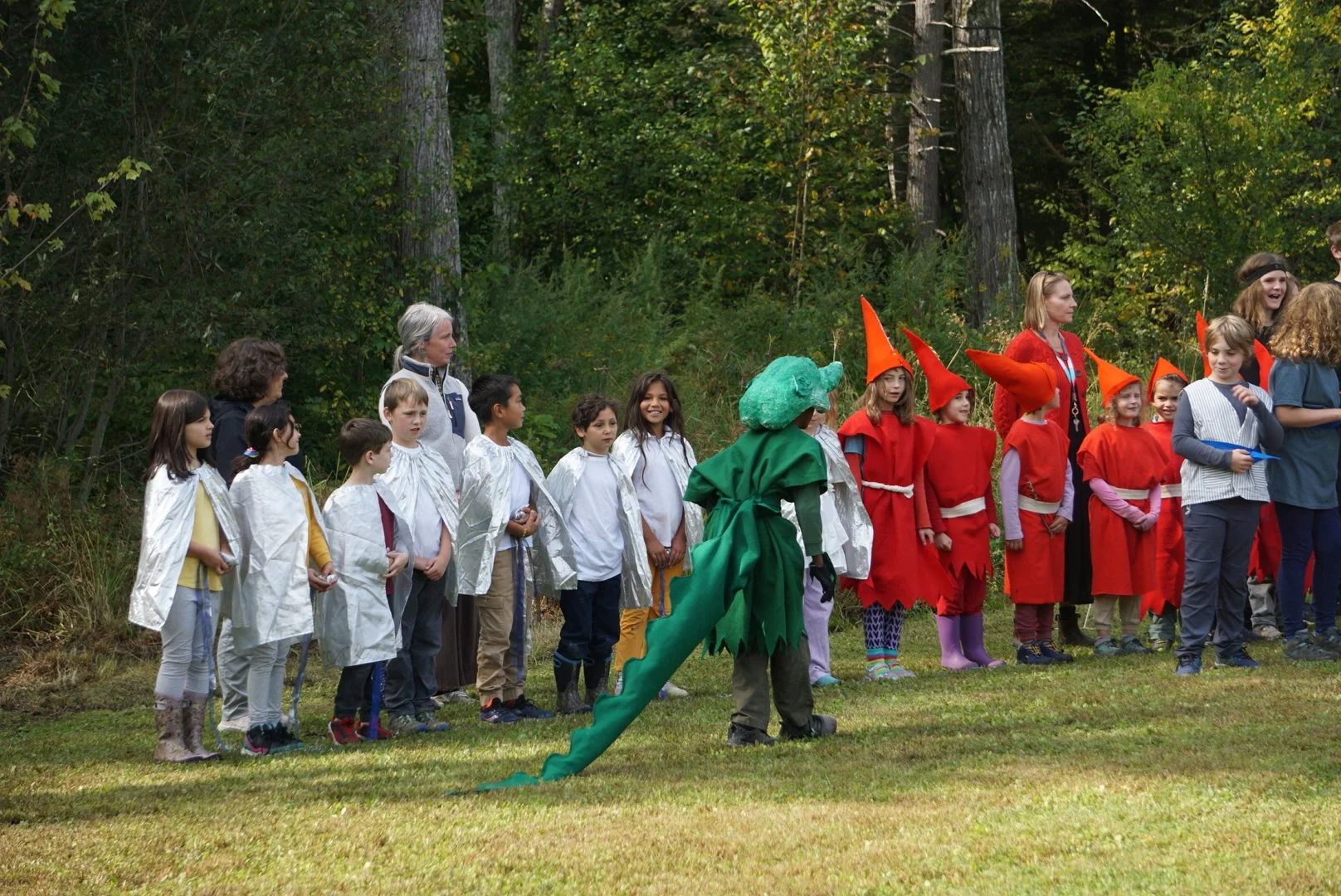 Michelmas festival at Seacoast Waldorf School