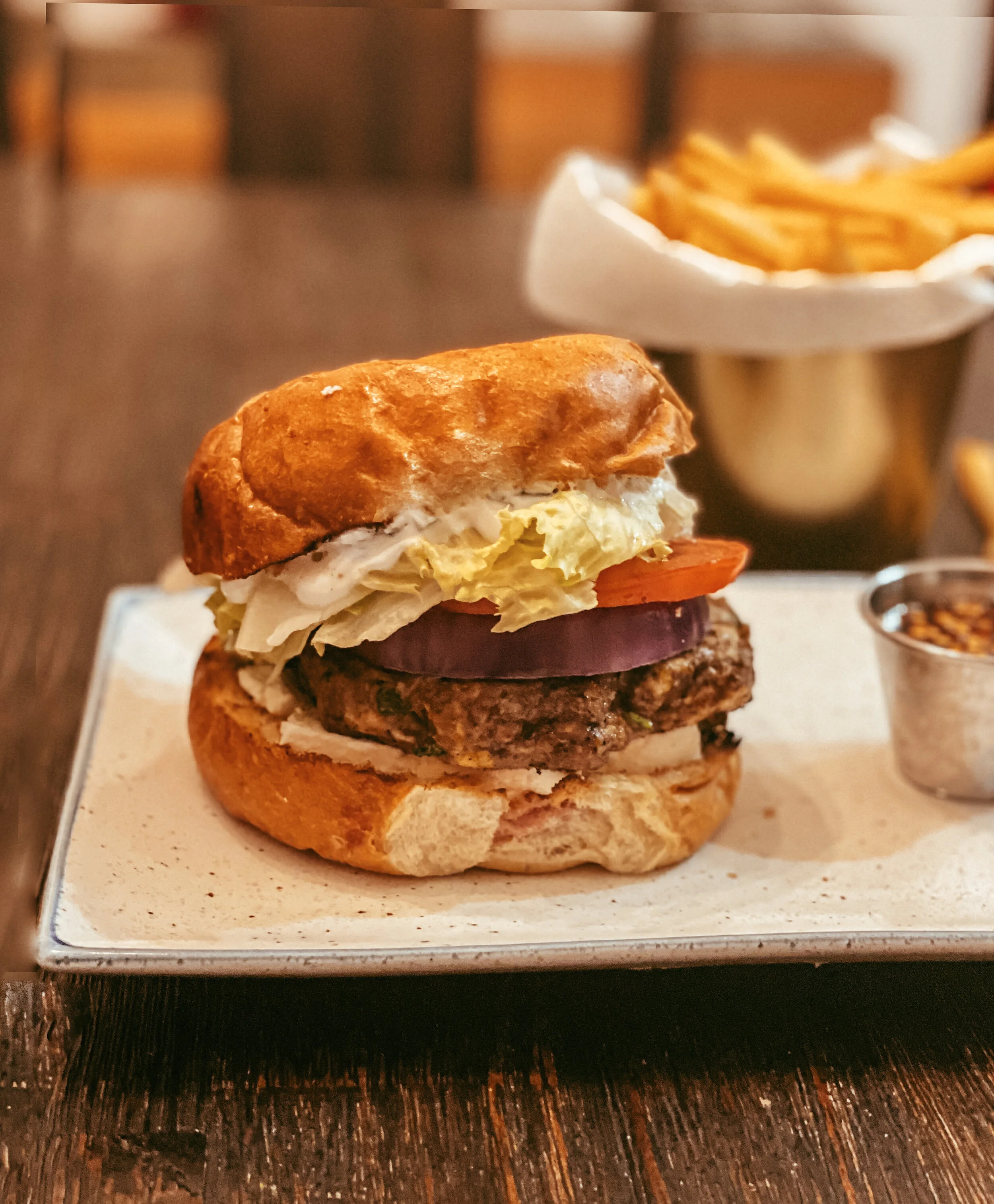 The Best Spiced Lamb Burger