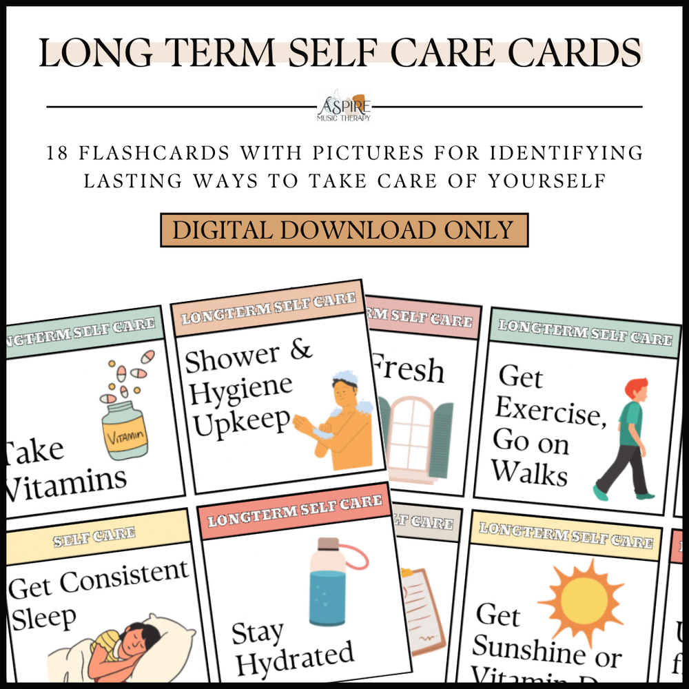 Long Term Self Care Cards