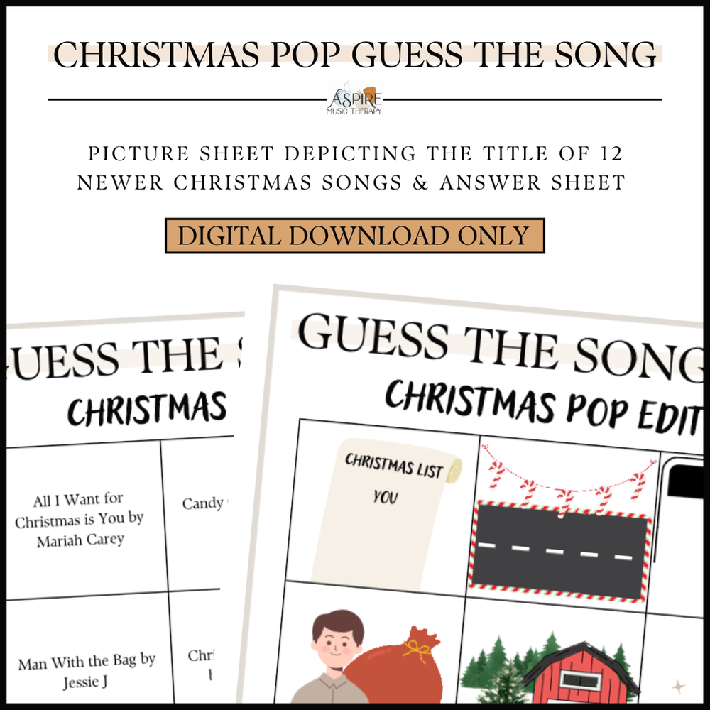 Christmas Pop Guess the Song Title