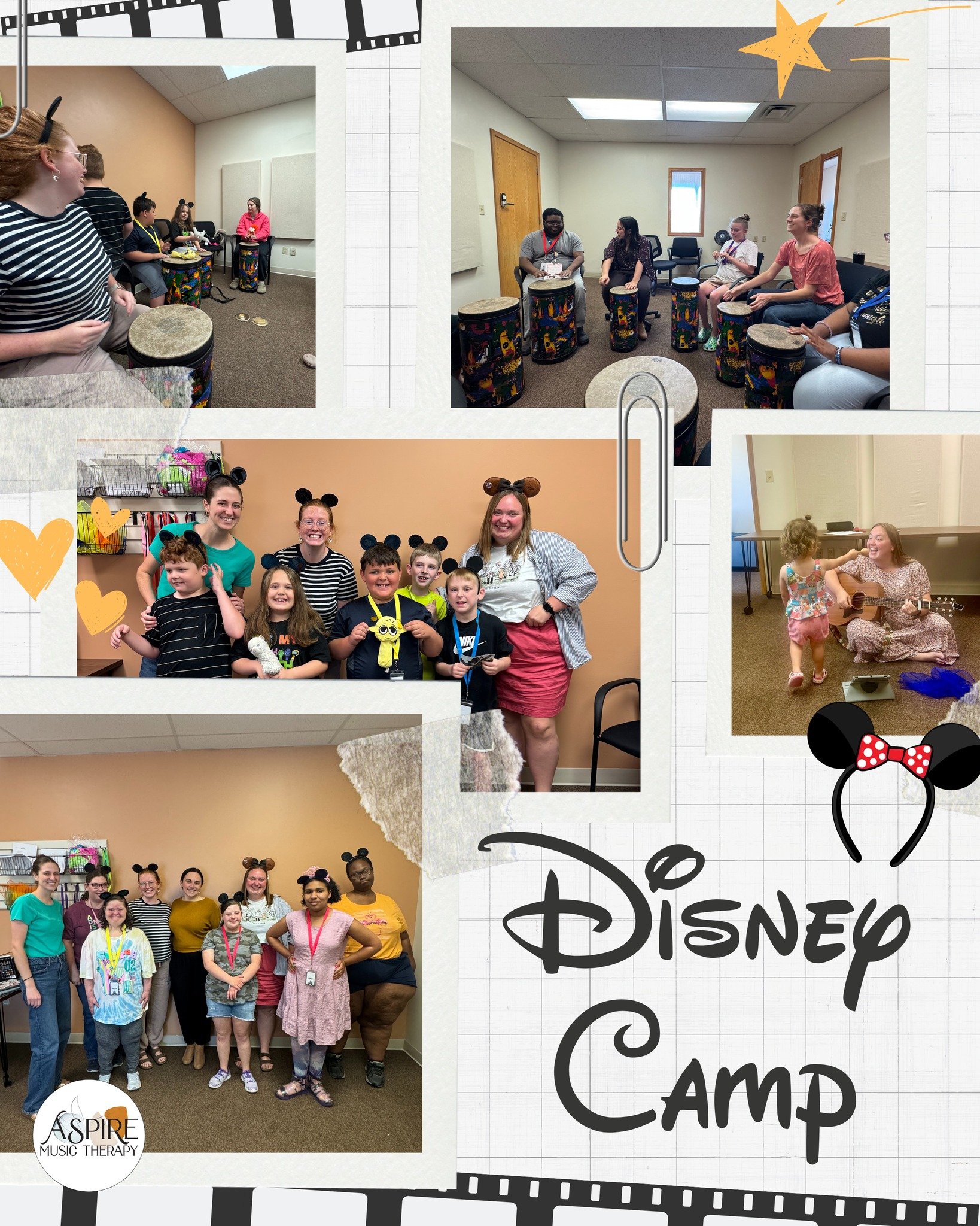 Disney Camp was nothing short of magical! ✨🎶

From singing along to favorite movie soundtracks to creating themed crafts and playing musical games and the drums, our participants brought the energy, imagination, and joy all week long. 

We're just f