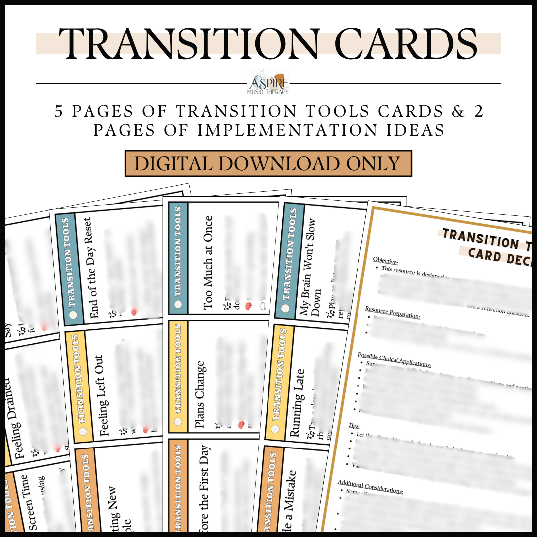 Transition Tools Cards