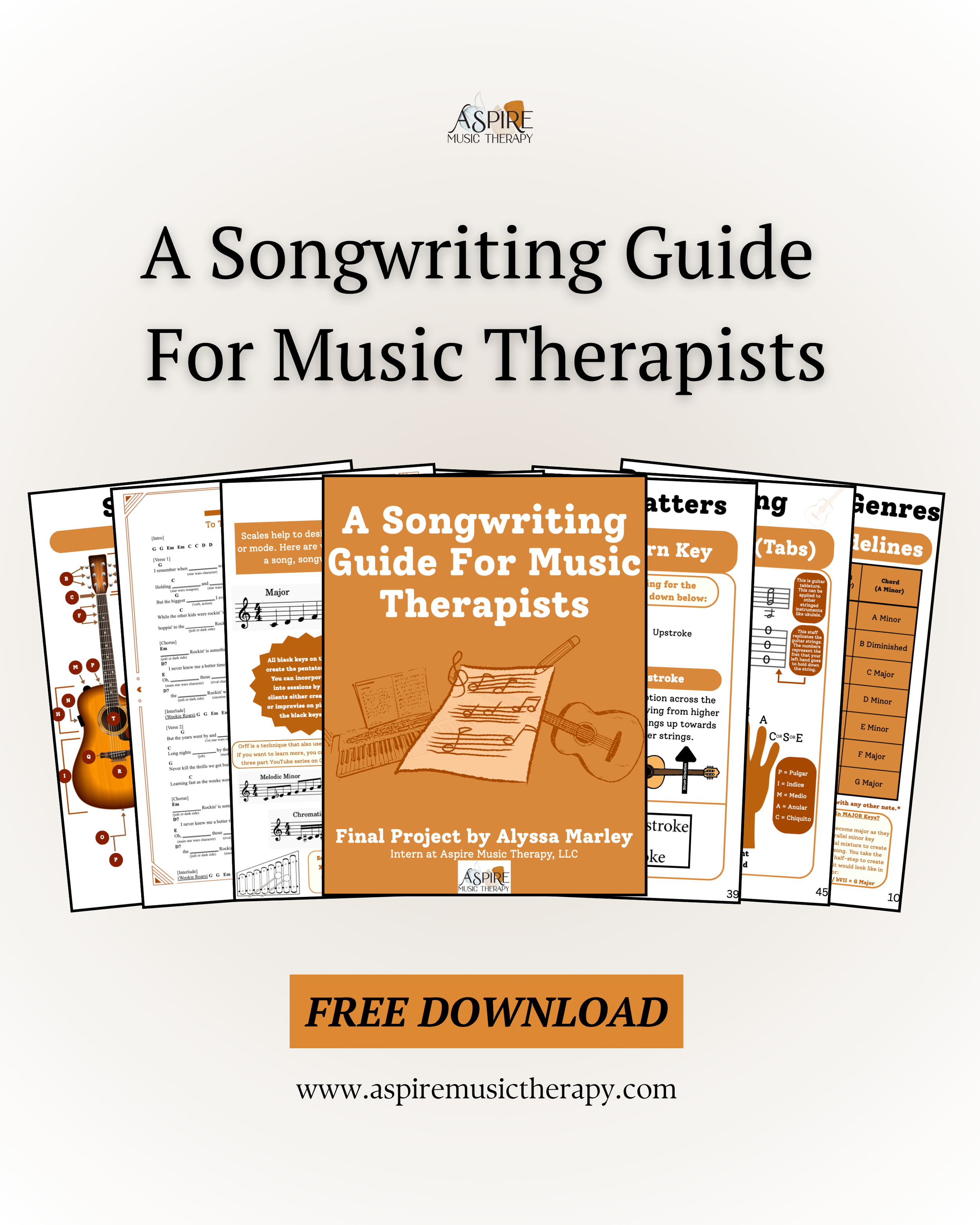 Songwriting Map.pdf A Songwriting Guide for Music Therapists — Aspire Music Therapy, LLC