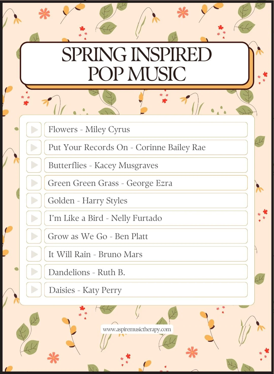 Spring Music Ideas and Resources for Music Therapists — Aspire Music ...