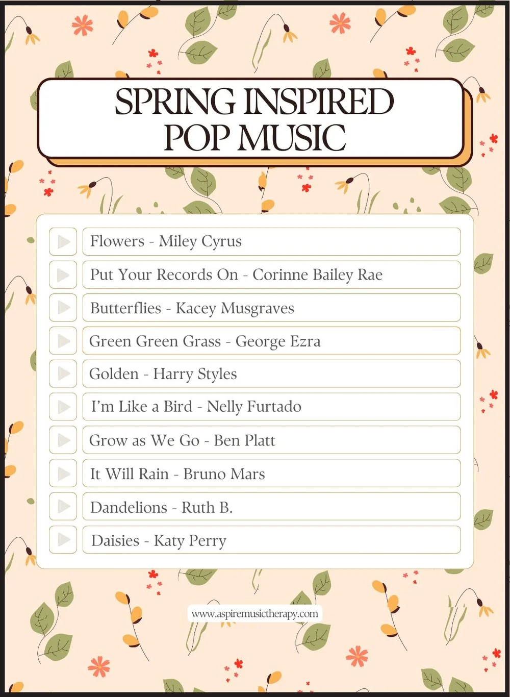 Spring Music Ideas and Resources for Music Therapists — Aspire Music ...