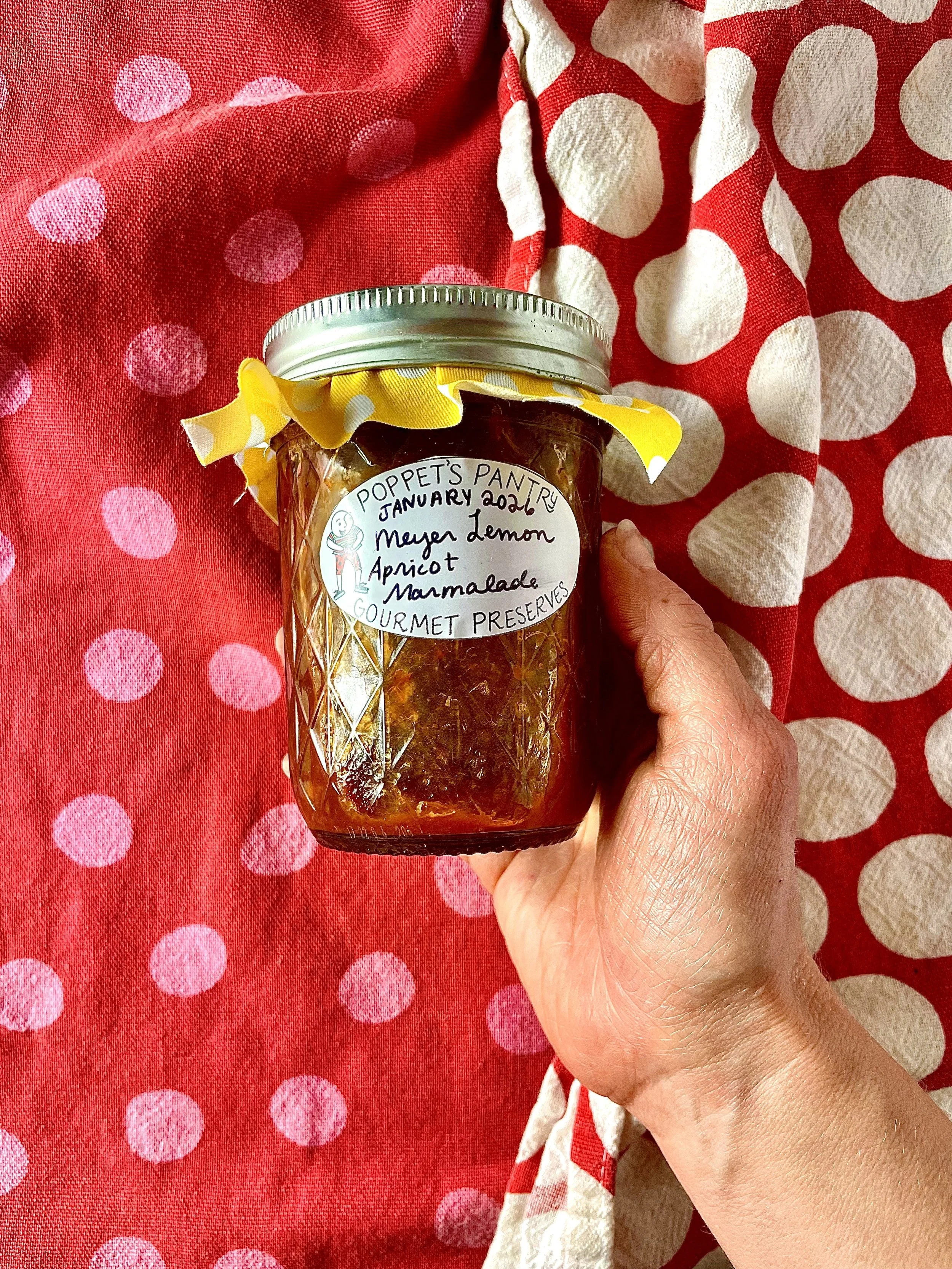 Meyer Lemon Apricot Tonka Bean Marmalade