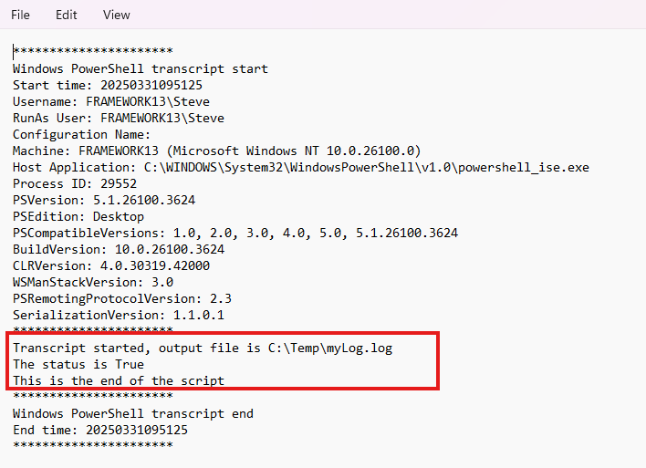 PowerShell Best Practices for Intune: Logging | QSOL IT