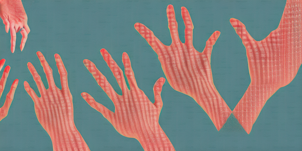 Gaussian Noise, Human Hands (2023)